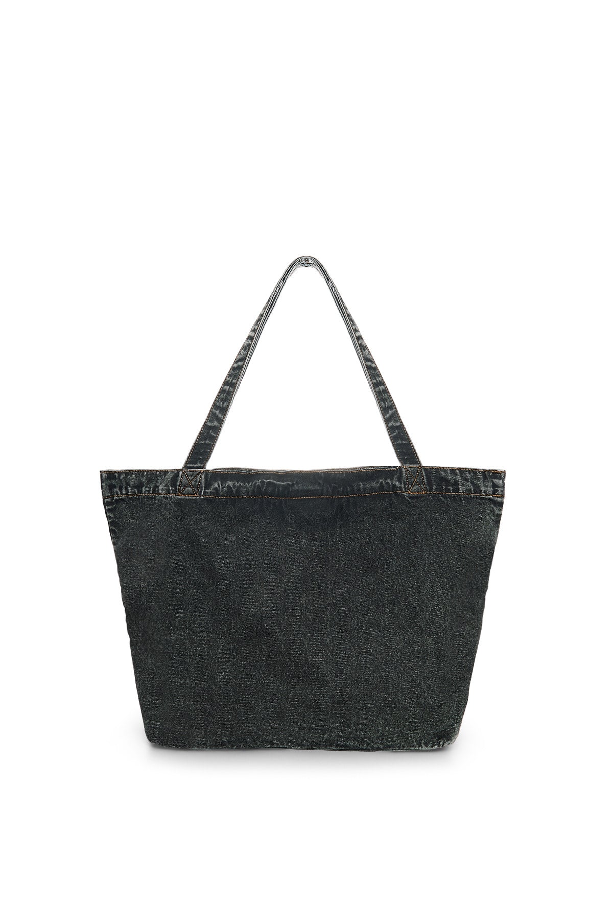 Matin Kim - Matin Stitch Denim Shoulder Bag (Black) product image 3 | TRAB K-Fashion Australia