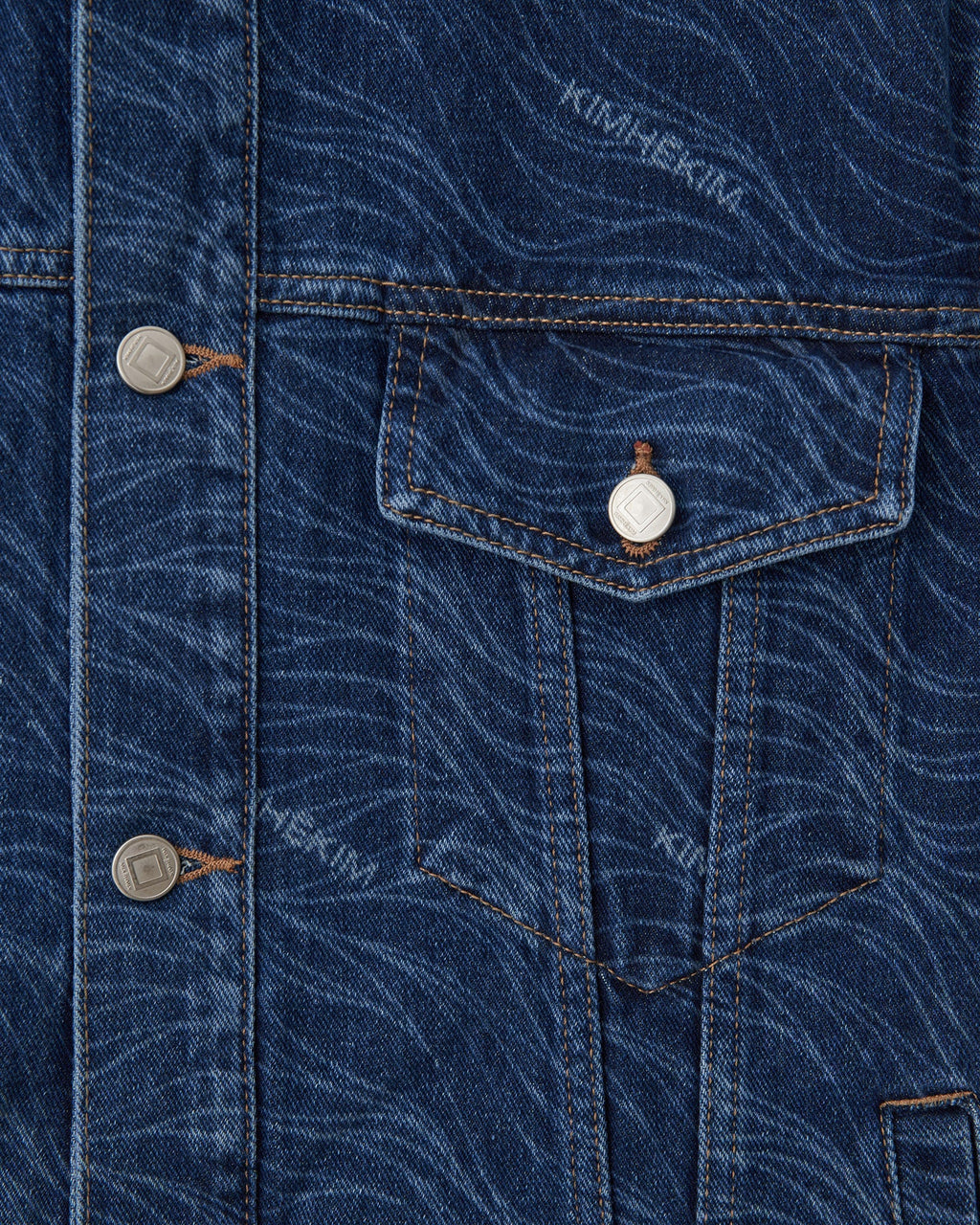 Kimhe Kim - Helon Denim Jacket (Dark Blue) product image 9 | TRAB K-Fashion Australia