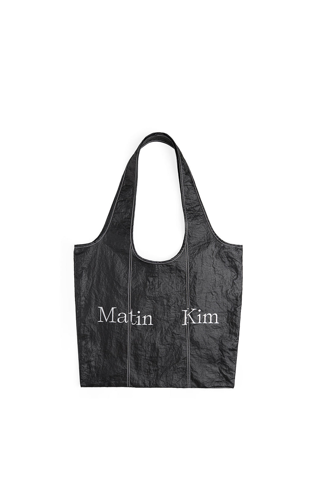 Matin Kim - Matin Line Stitch Ecobag (Black) product image 1 | TRAB K-Fashion Australia
