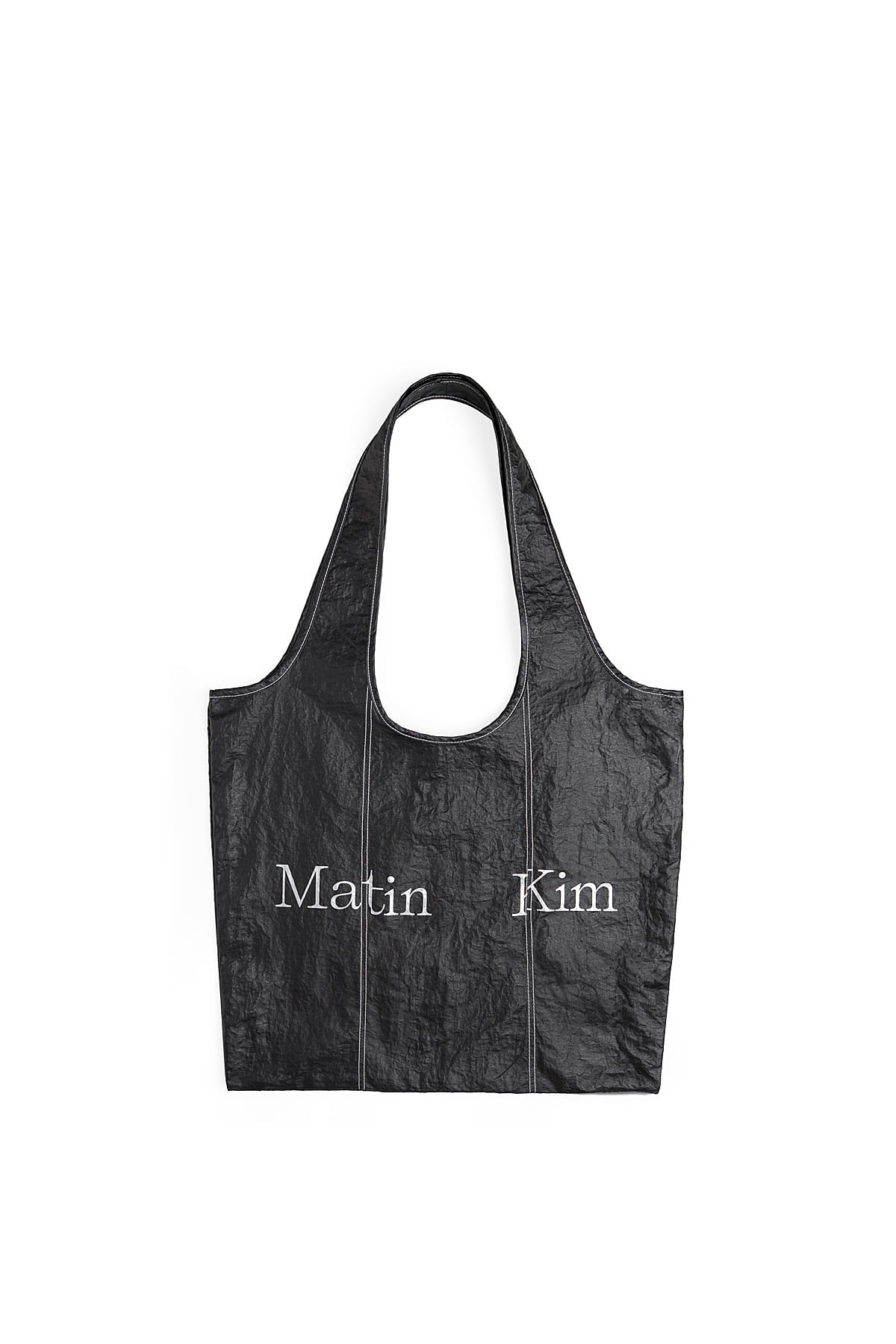 Matin Kim - Matin Line Stitch Ecobag (Black) product image 1 | TRAB K-Fashion Australia