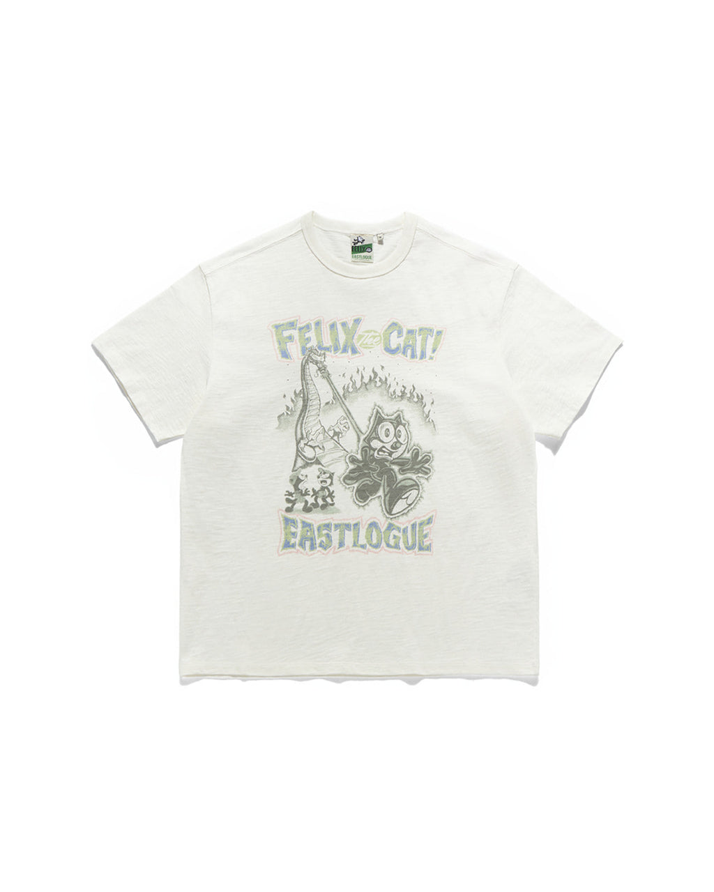Eastlogue - Felix Vtg Dyed Comics T-shirts (Off White) product image 1 | TRAB K-Fashion Australia