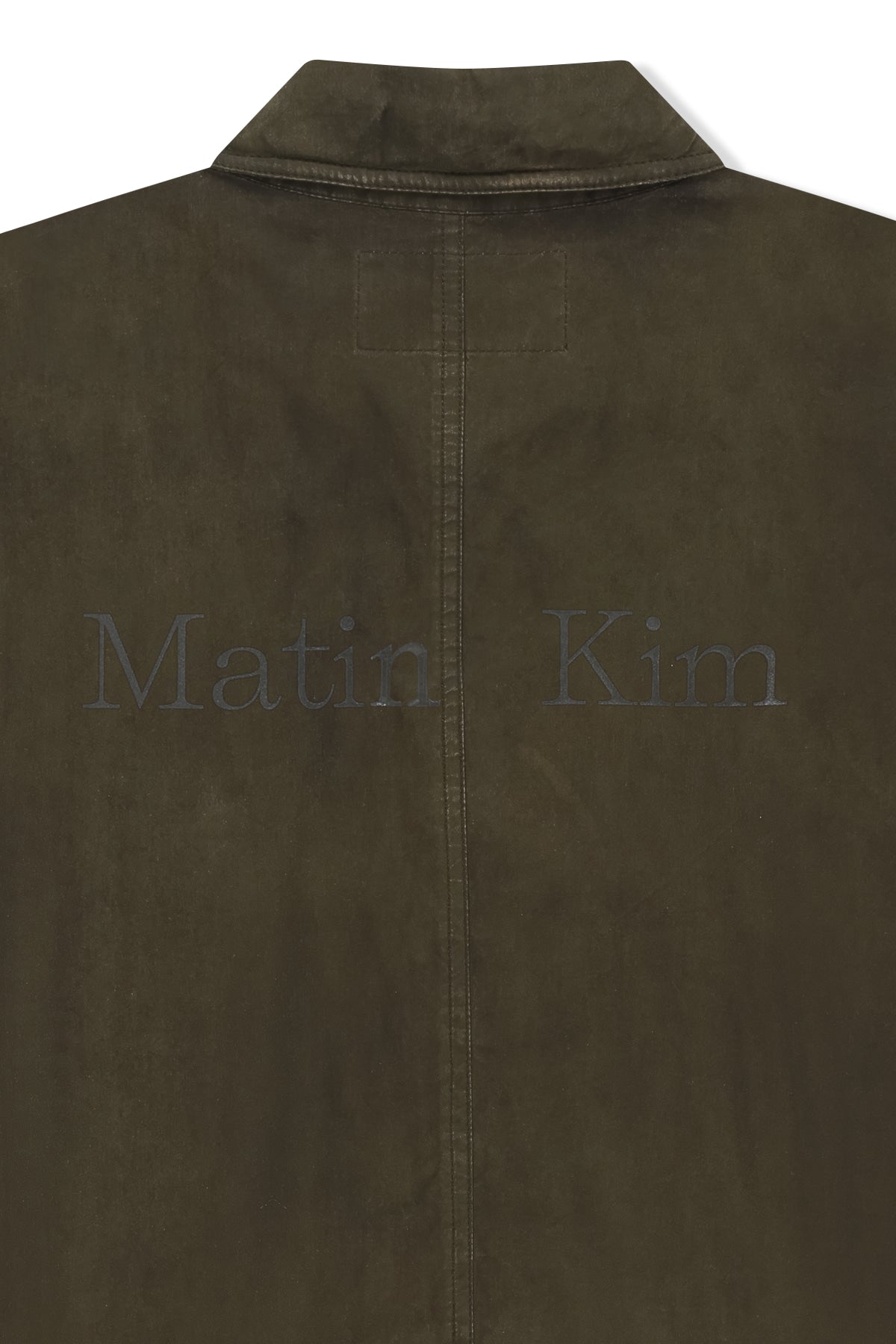 Matin Kim - Vintage Waxed Work Jacket (Khaki) product image 6 | TRAB K-Fashion Australia