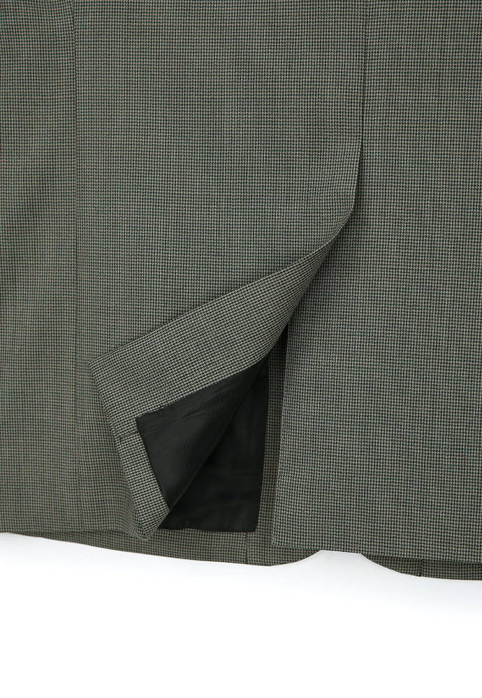 Tonywack - # Signature 2-Button Blazer (Olive-Beige Check) product image 9 | TRAB K-Fashion Australia