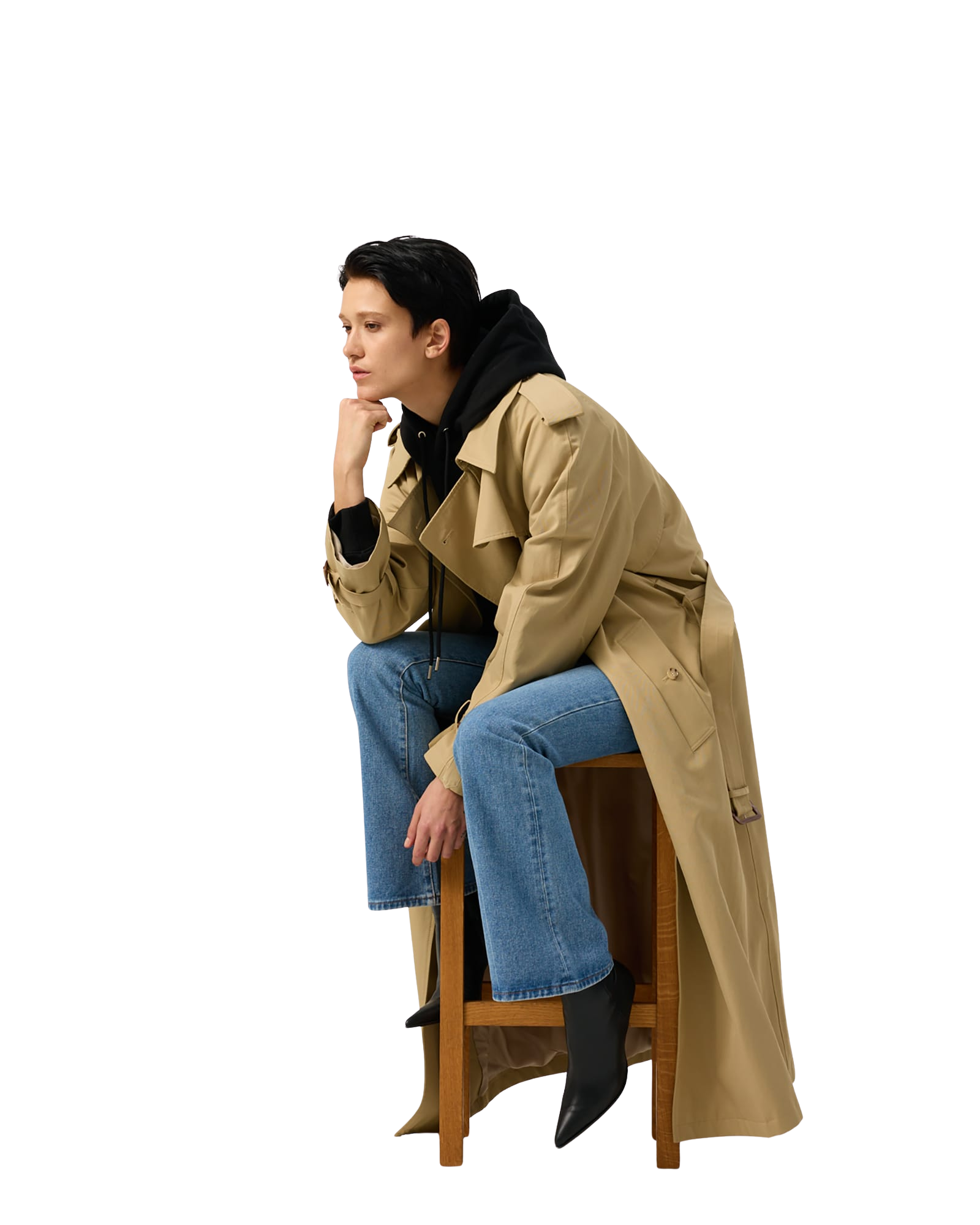 Kimhe Kim - Trench Coat (Beige) product image 6 | TRAB K-Fashion Australia