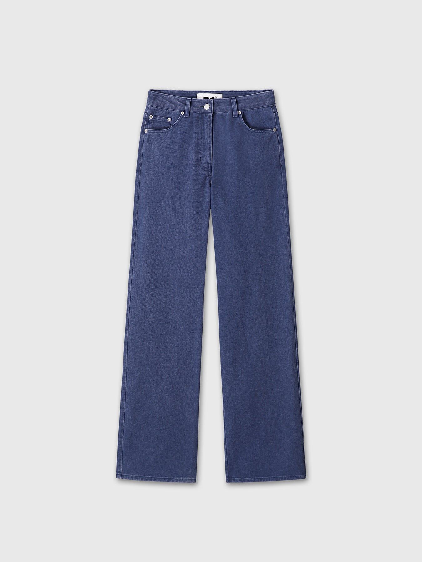 Tonywack - Washed Cotton Straight Pants (Washed Blue) product image 7 | TRAB K-Fashion Australia