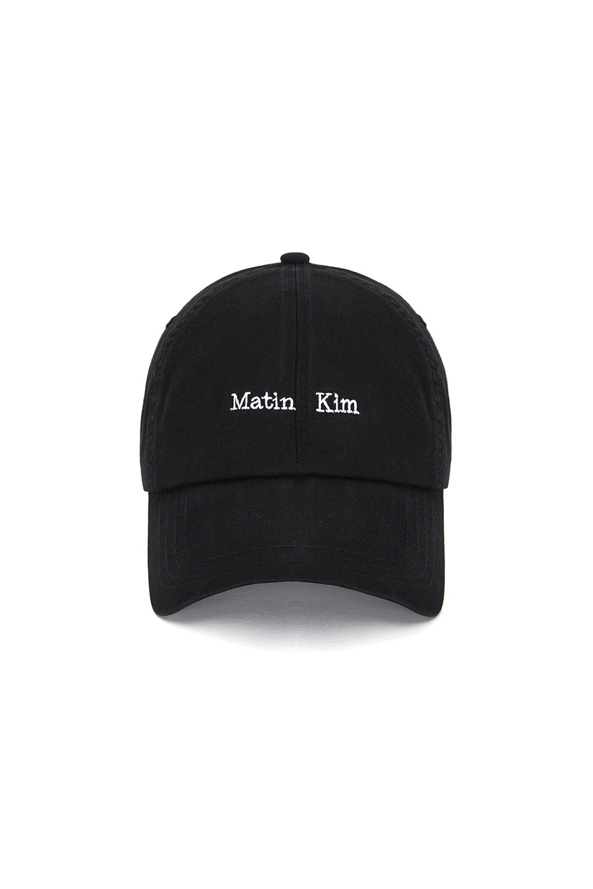 Matin Kim - [Pre-Order – Ships April 6] Matin Mini Classic Logo Ball Cap (Black) product image 1 | TRAB K-Fashion Australia