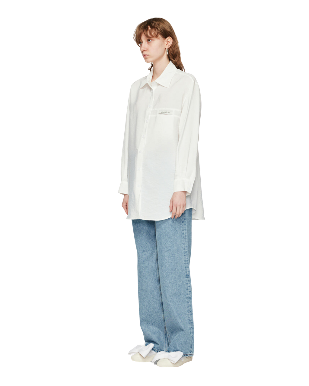 Kimhe Kim - Kimhekim Label Shirt (White) product image 7 | TRAB K-Fashion Australia