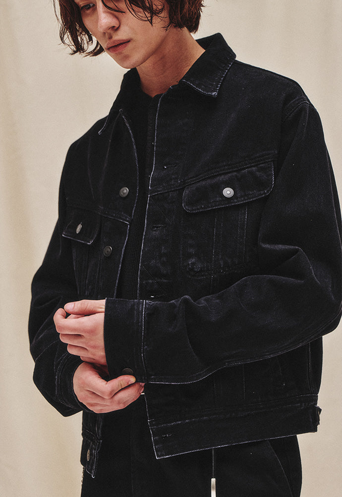 Art if acts - Denim Trucker (Used Black) product image 7 | TRAB K-Fashion Australia