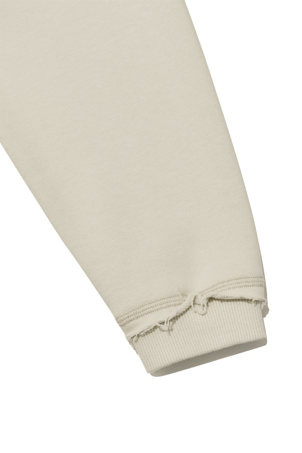 Matin Kim - Big Logo Crop Hoody Zip Up (Beige) product image 6 | TRAB K-Fashion Australia