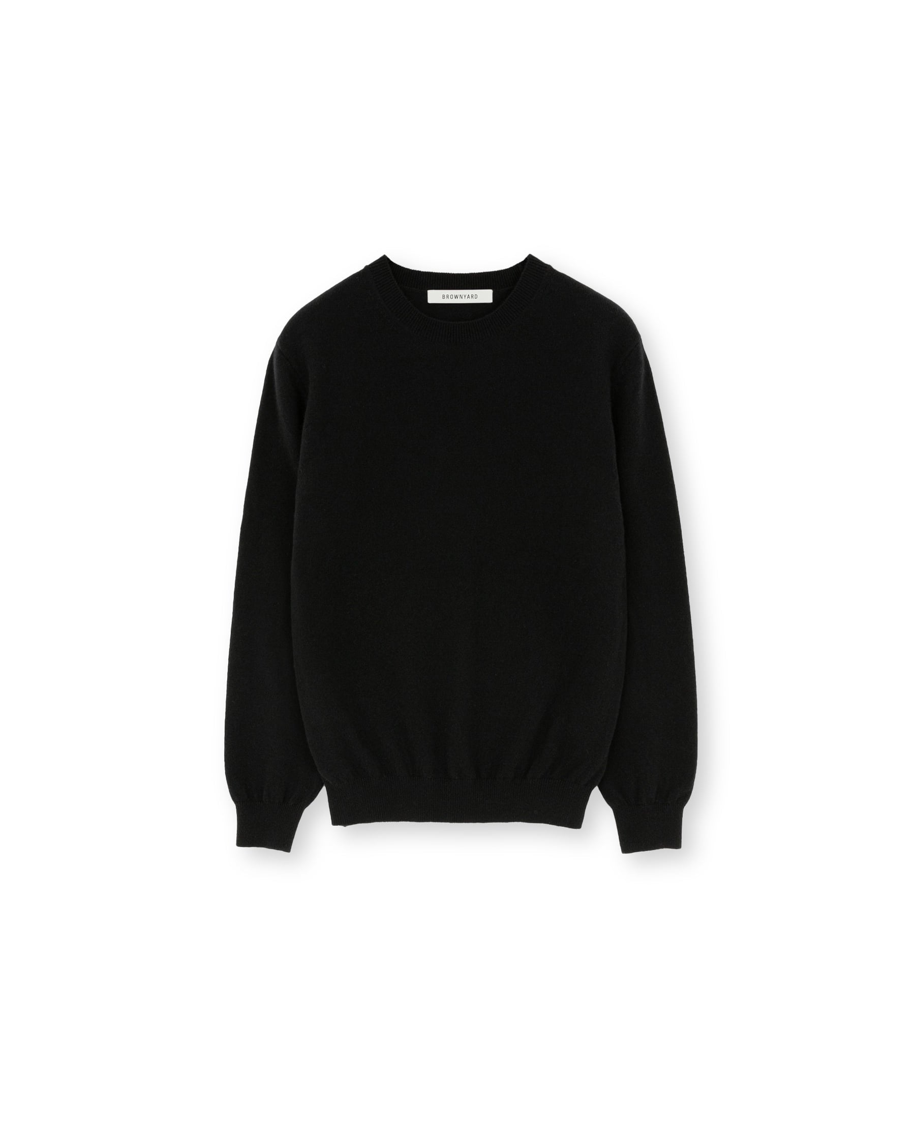 Brownyard - Extra Super Fine Crewneck Knit (Black) product image 4 | TRAB K-Fashion Australia