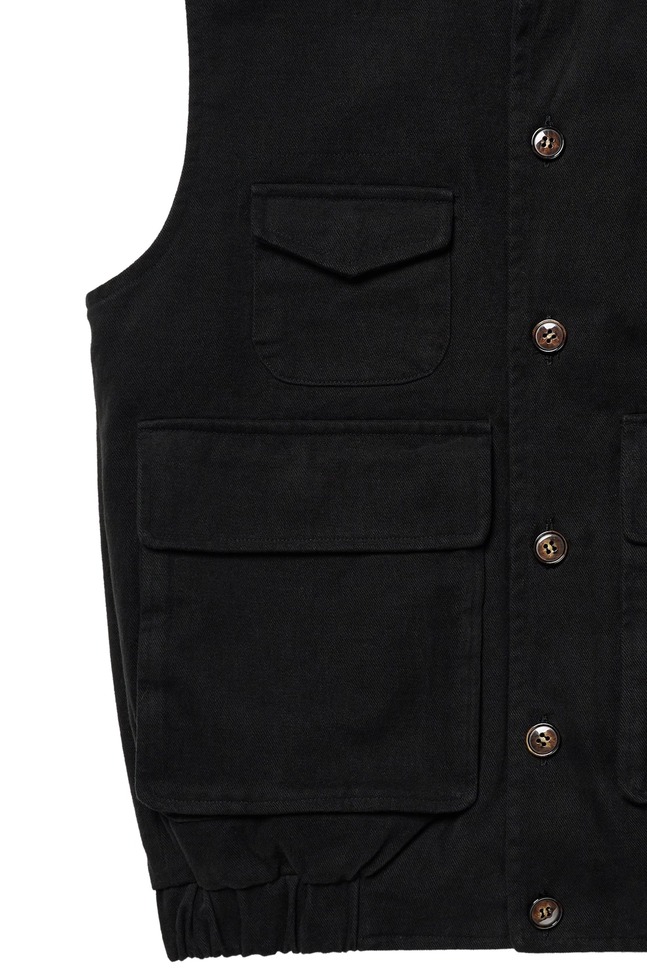 Deinet - Deinet Multi Pocket Cotton Vest (Black) product image 13 | TRAB K-Fashion Australia