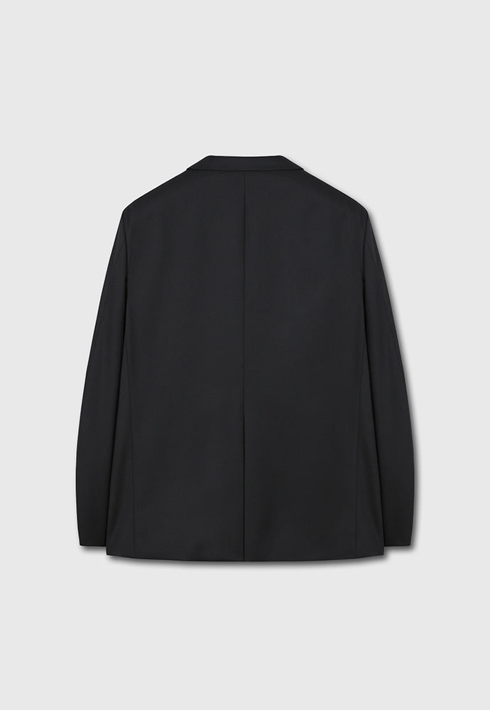 Tonywack - Virgin Wool Relaxed Tailored Jacket (Black) product image 10 | TRAB K-Fashion Australia