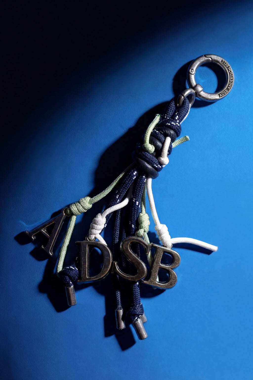 Andersson Bell - Initial Vine Keychain (Navy/Green) product image 2 | TRAB K-Fashion Australia