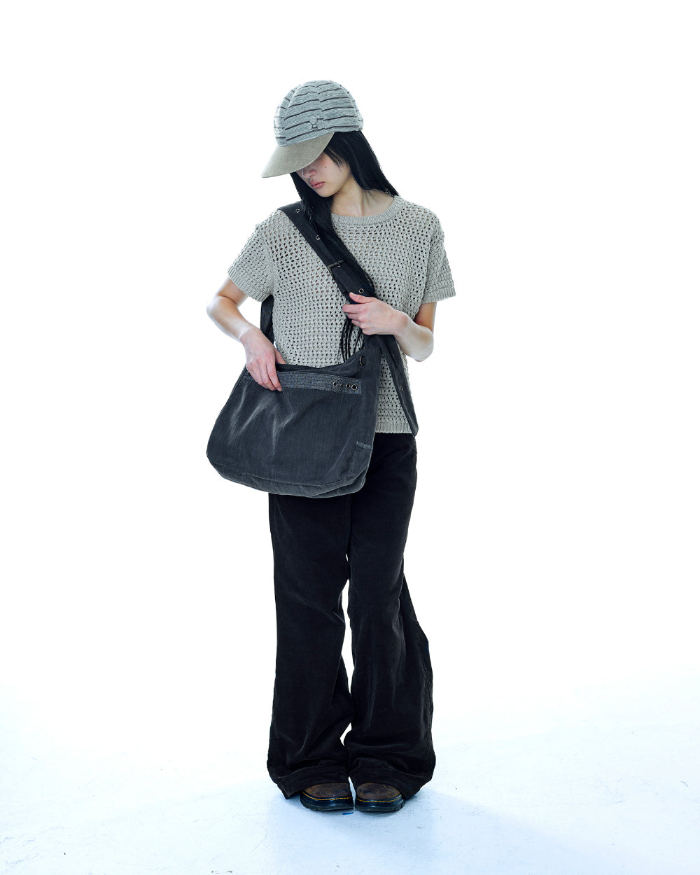 Coyseio - Poing Half Knit (Grey) product image 11 | TRAB K-Fashion Australia