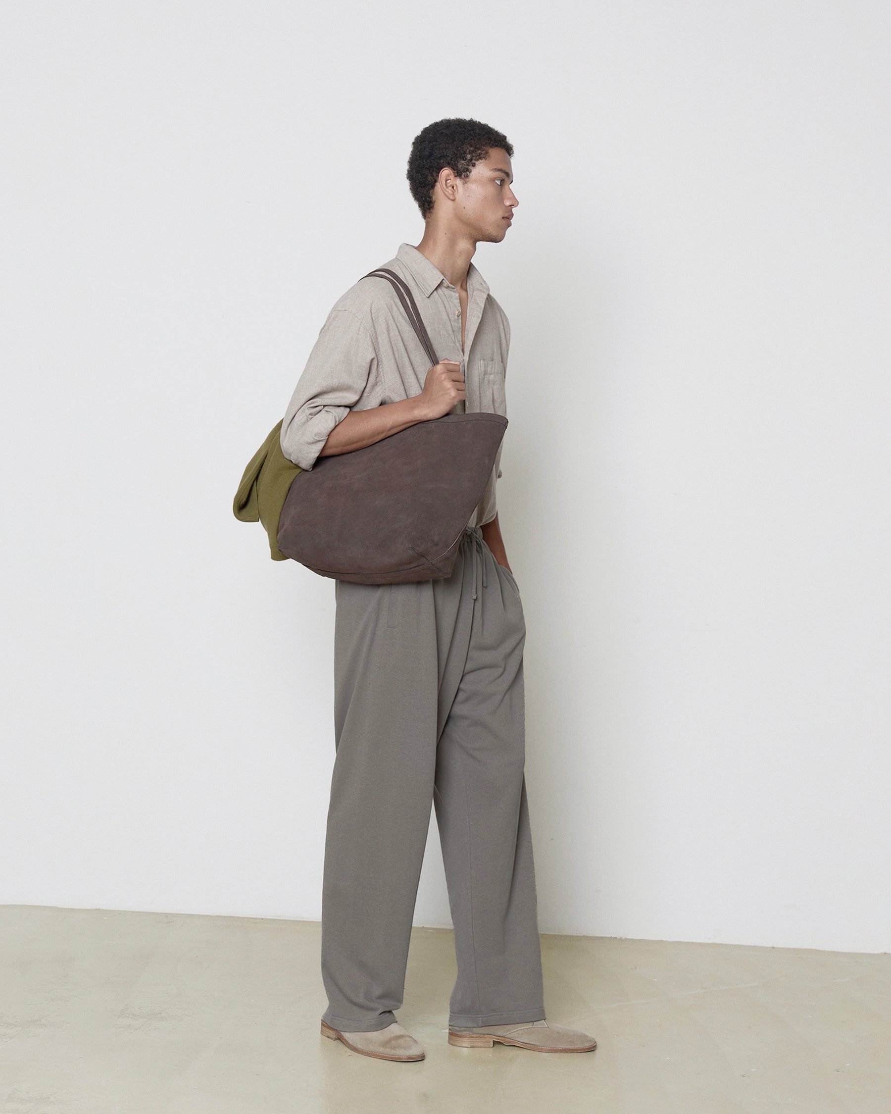Brownyard - Hard Twist Sweat Pants (Mocha) product image 2 | TRAB K-Fashion Australia