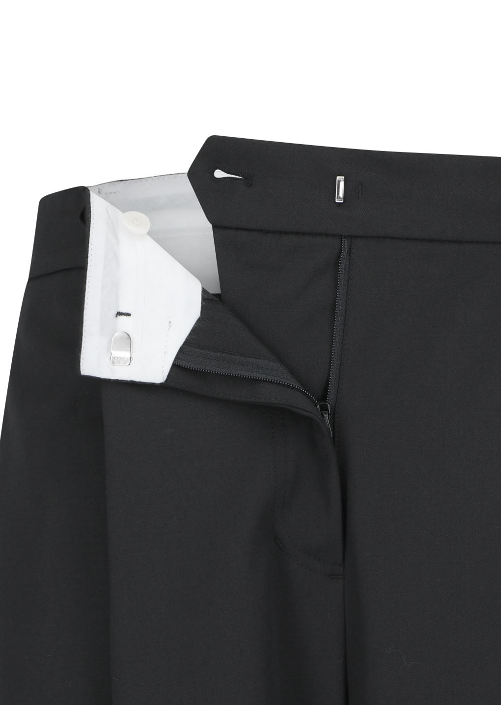 Amomento - wide tuck pants (Black) product image 7 | TRAB K-Fashion Australia