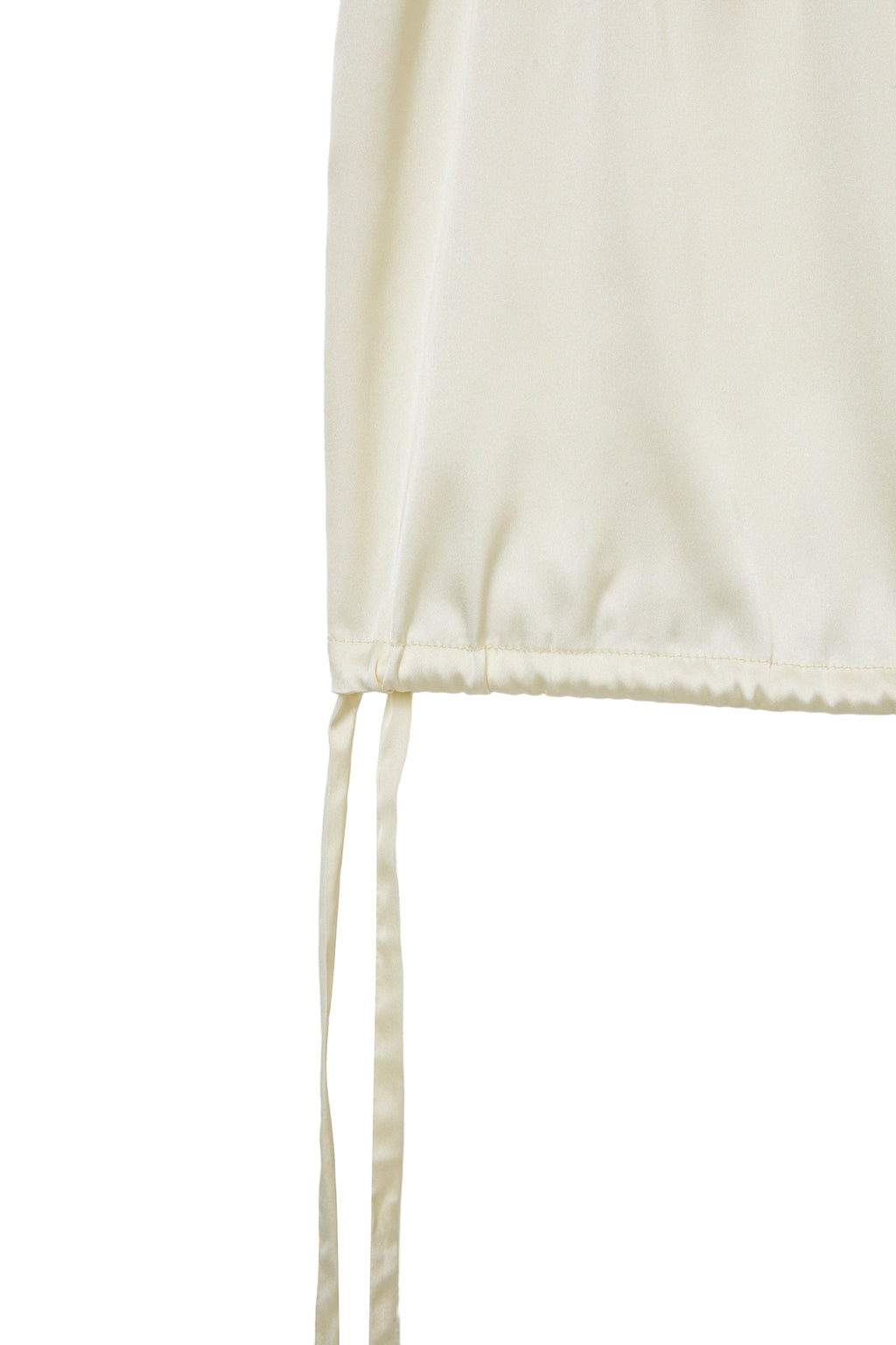 Deinet - Satin Shirring Sleeveless (Ivory) product image 13 | TRAB K-Fashion Australia
