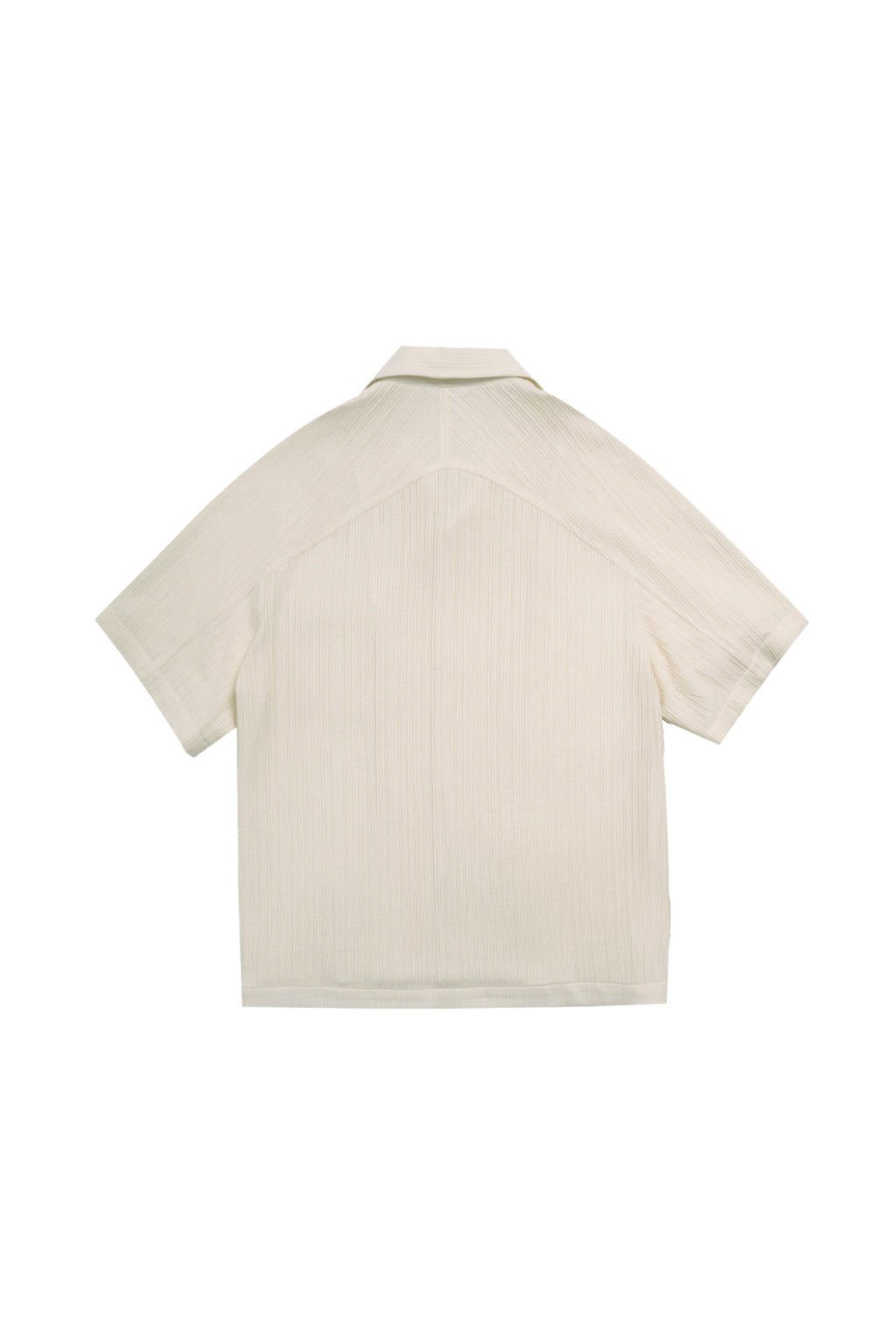 STU - Back Raglan Embo Stripe Shirt (Ivory) product image 18 | TRAB K-Fashion Australia