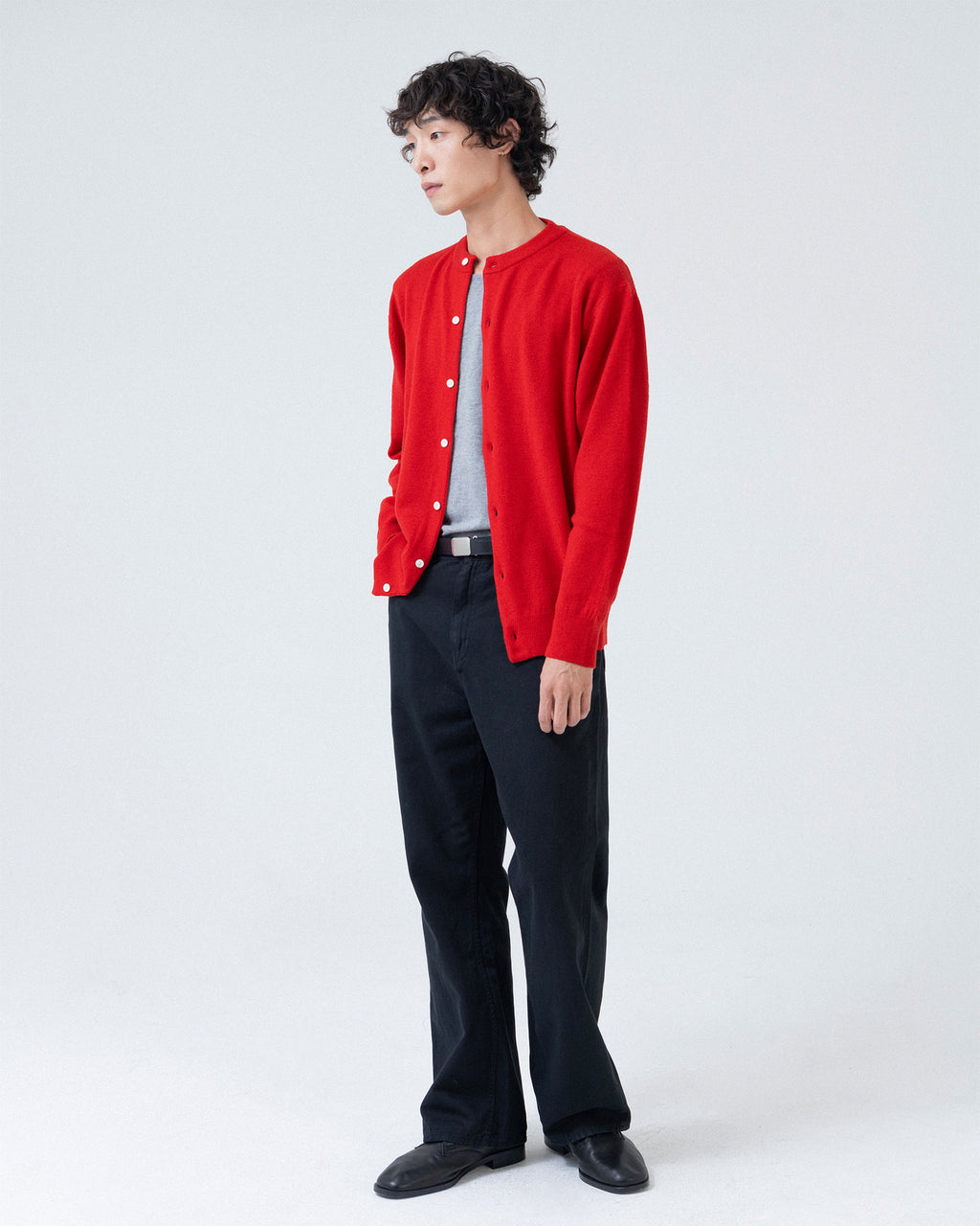 Brownyard - Round Cardigan (Red) product image 2 | TRAB K-Fashion Australia