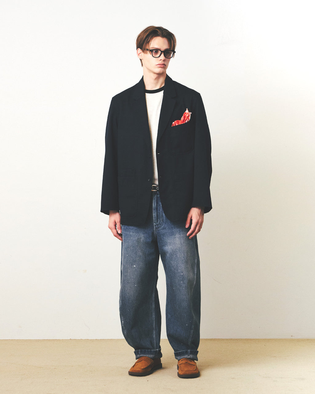 Eastlogue - Lounger Comfort Jacket (Black Linen) product image 1 | TRAB K-Fashion Australia