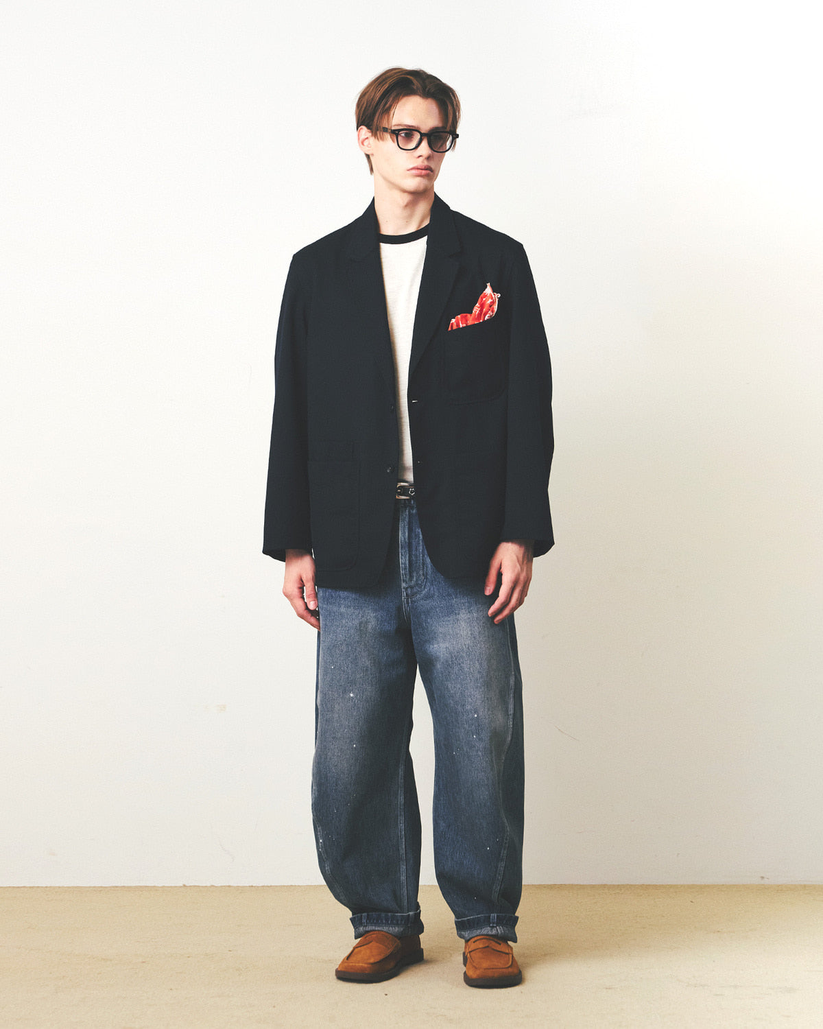 Eastlogue - Lounger Comfort Jacket (Black Linen) product image 1 | TRAB K-Fashion Australia