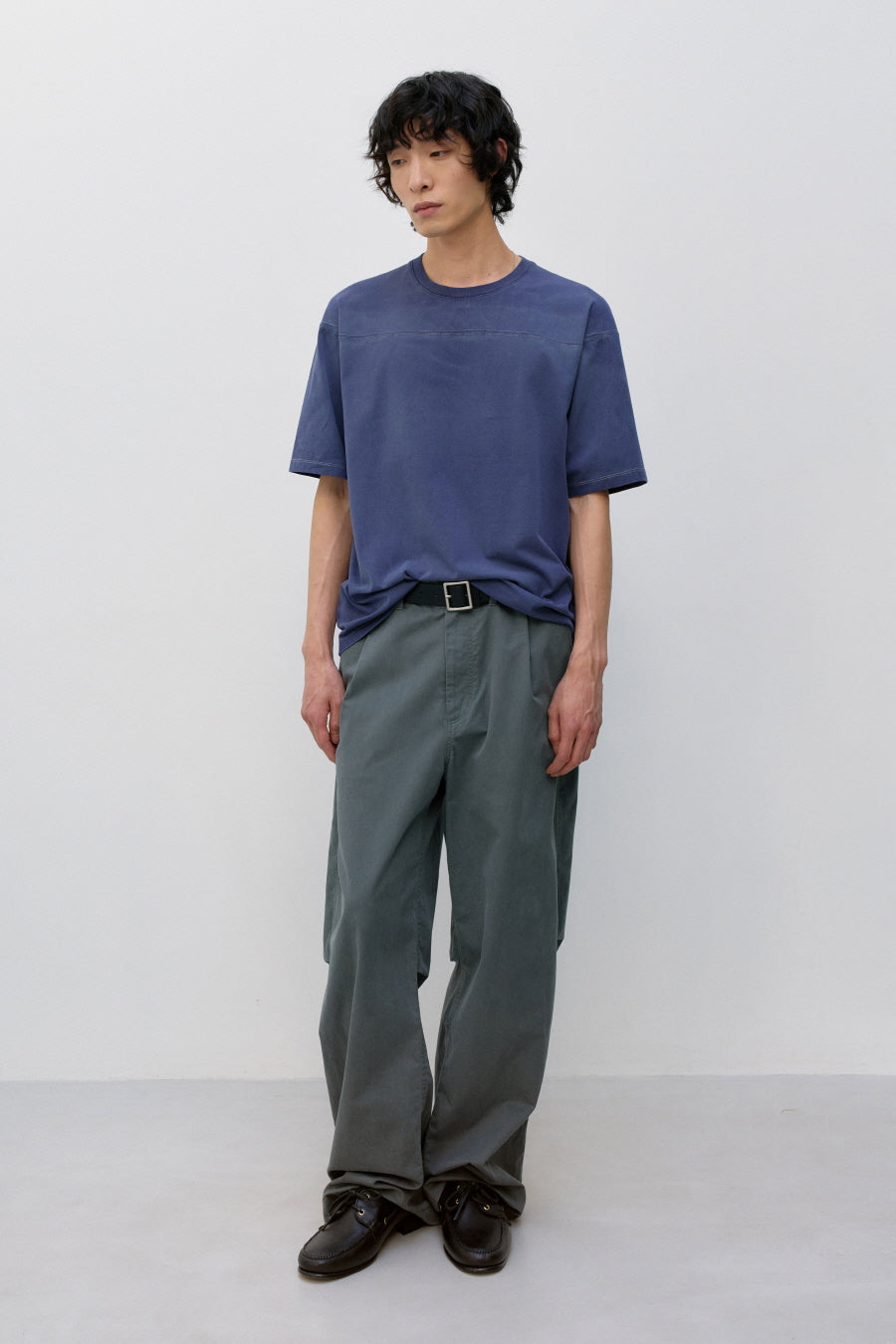 Insilence - Football Short Sleeve (Navy) product image 3 | TRAB K-Fashion Australia
