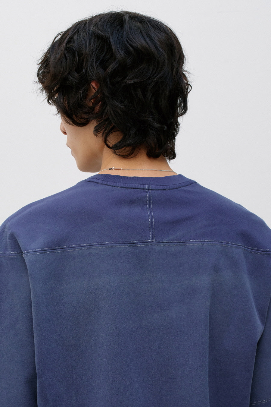 Insilence - Football Short Sleeve (Navy) product image 5 | TRAB K-Fashion Australia