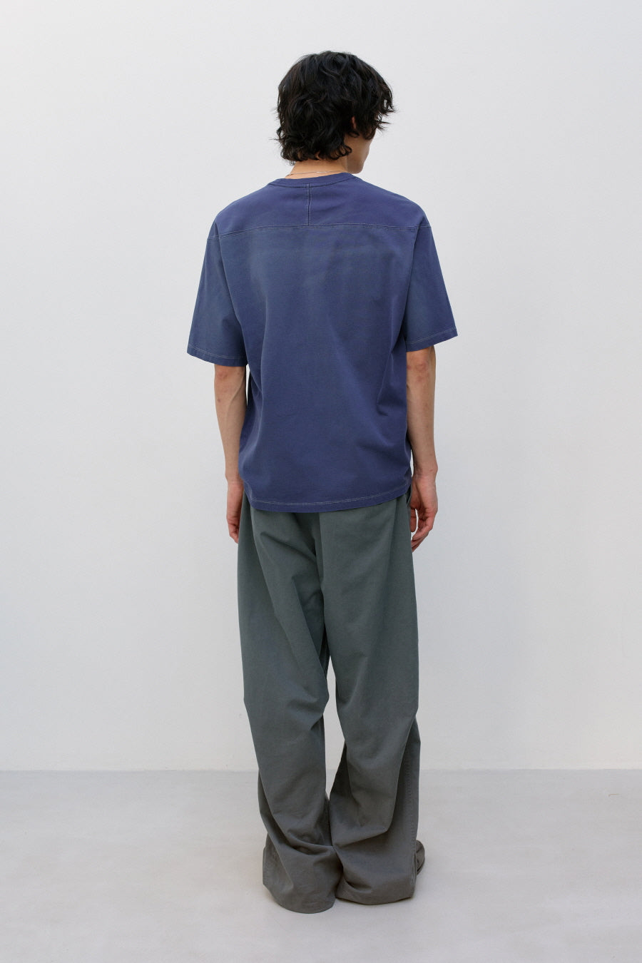 Insilence - Football Short Sleeve (Navy) product image 4 | TRAB K-Fashion Australia