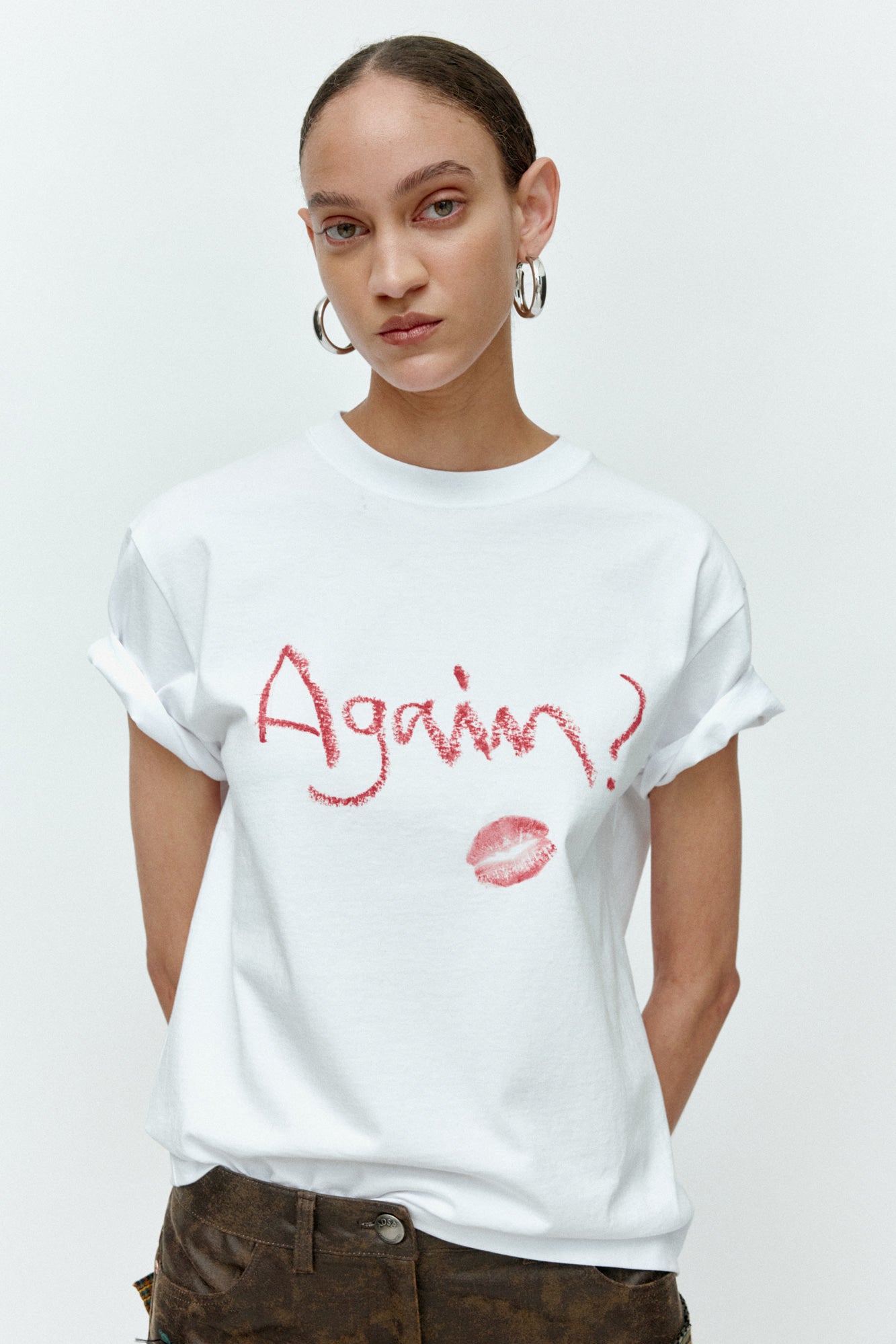 Andersson Bell - (essential) Unisex Again Lip T-Shirt (Essential) product image 4 | TRAB K-Fashion Australia