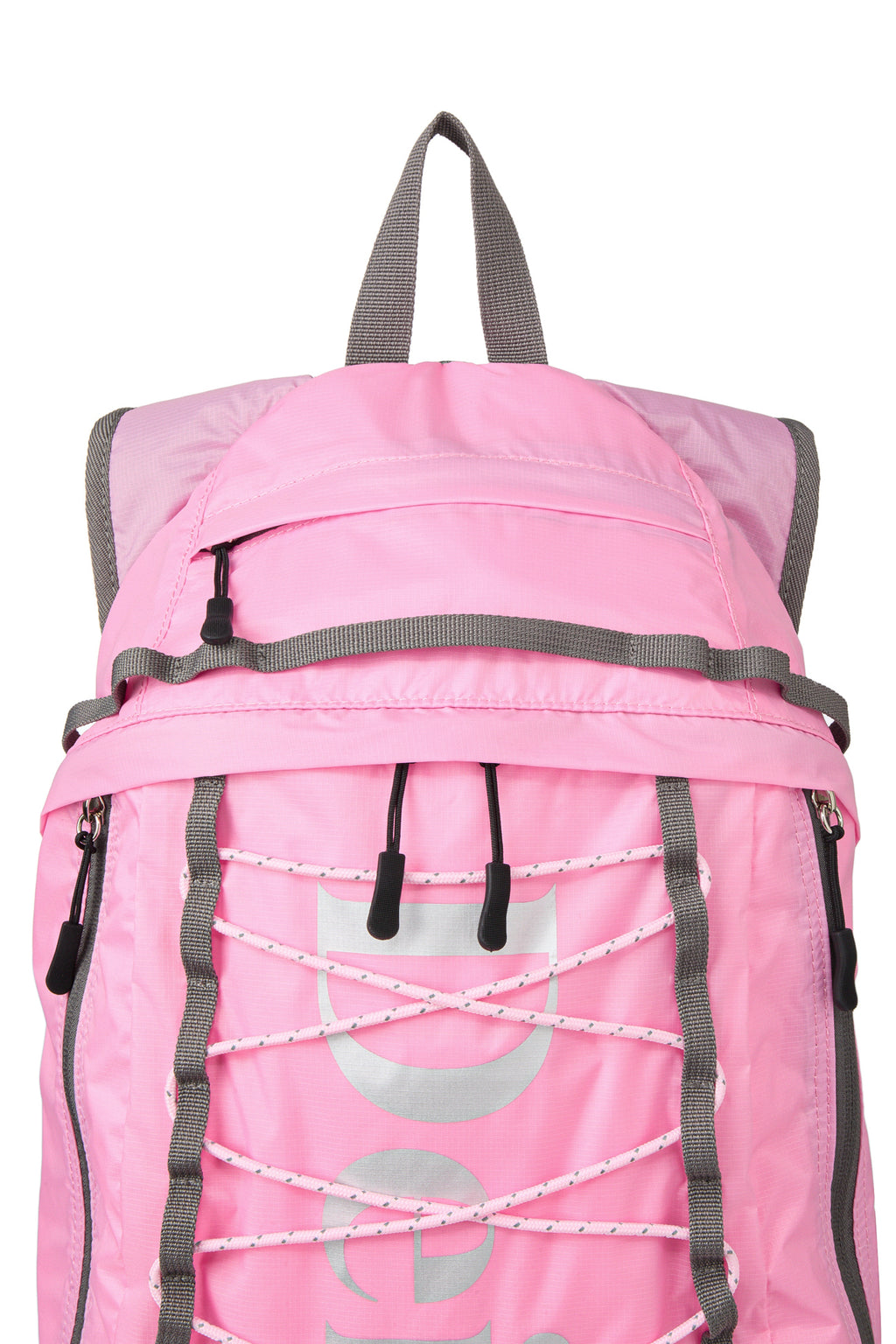 Deinet - Nylon Essential Logo Backpack (Pink) product image 4 | TRAB K-Fashion Australia