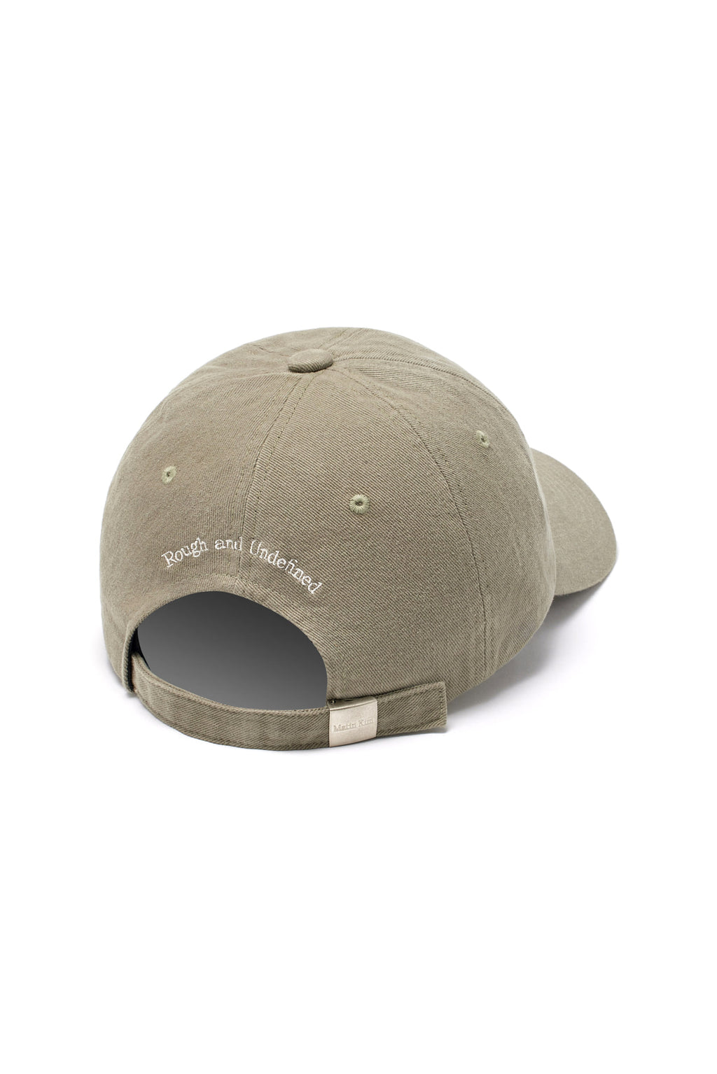 Matin Kim - Matin Cotton Washed Ball Cap (Khaki Grey) product image 3 | TRAB K-Fashion Australia