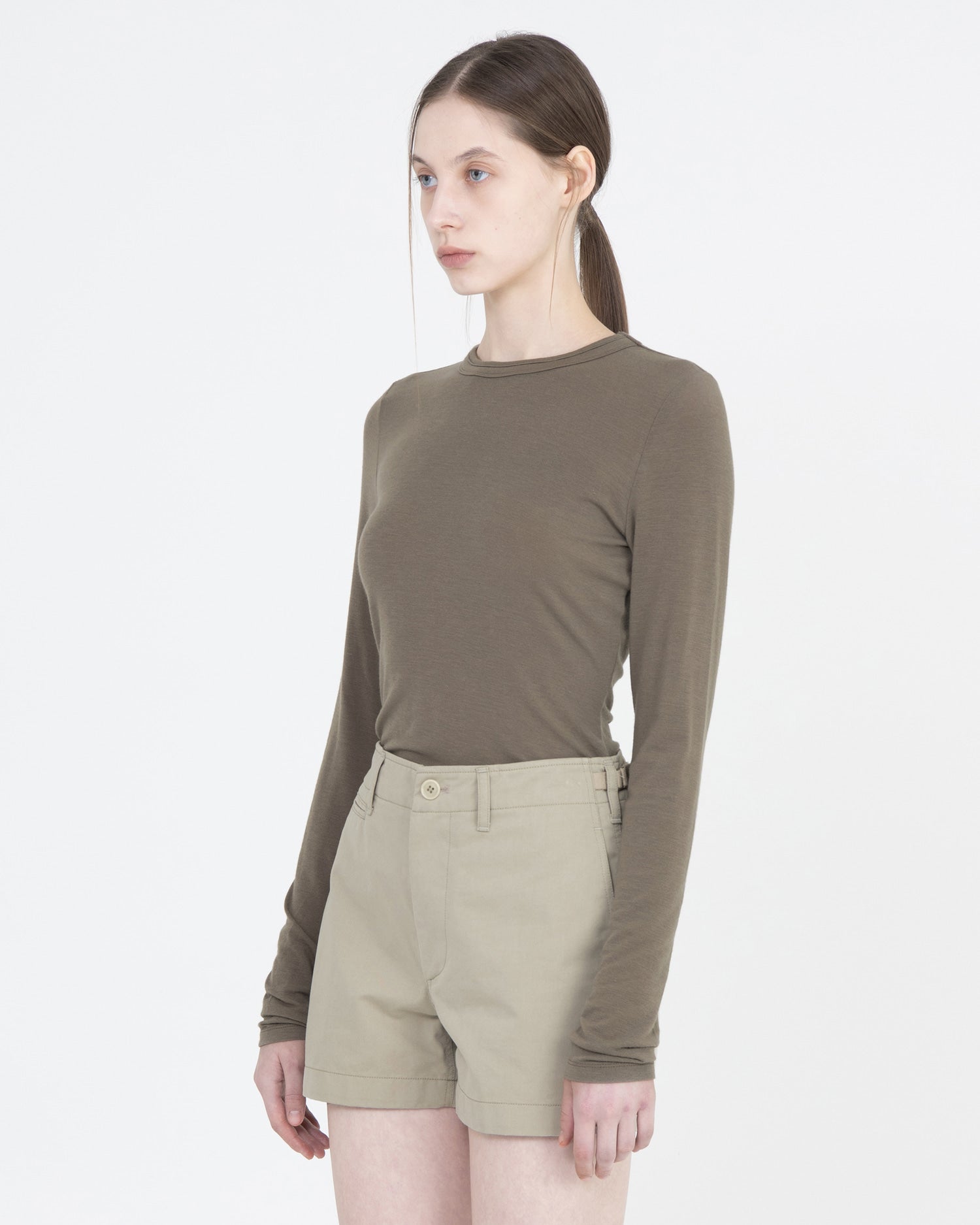 Brownyard - Seethrough Long Sleeve (Brown) product image 2 | TRAB K-Fashion Australia
