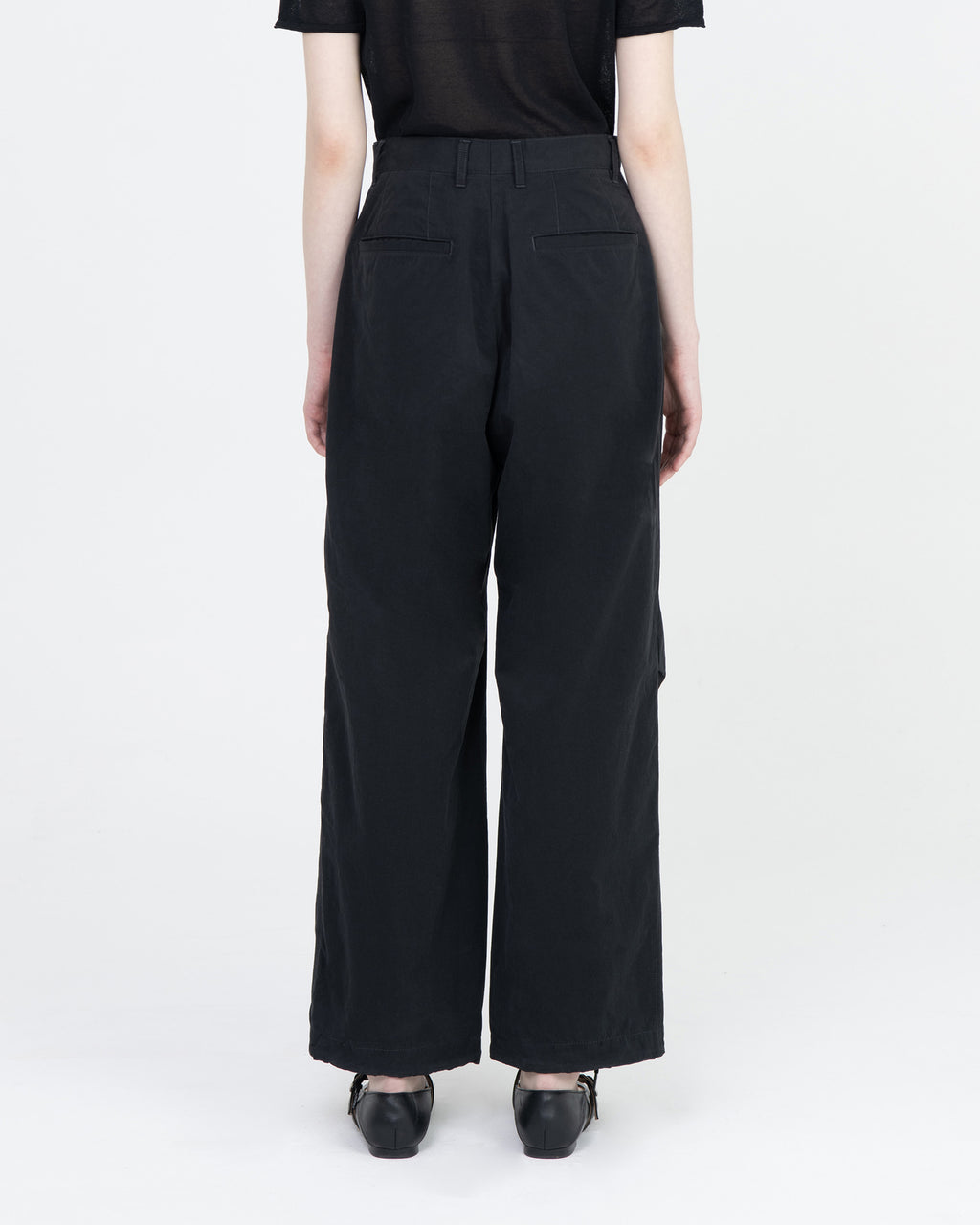 Brownyard - Washed Parachute Pants (Black) product image 3 | TRAB K-Fashion Australia