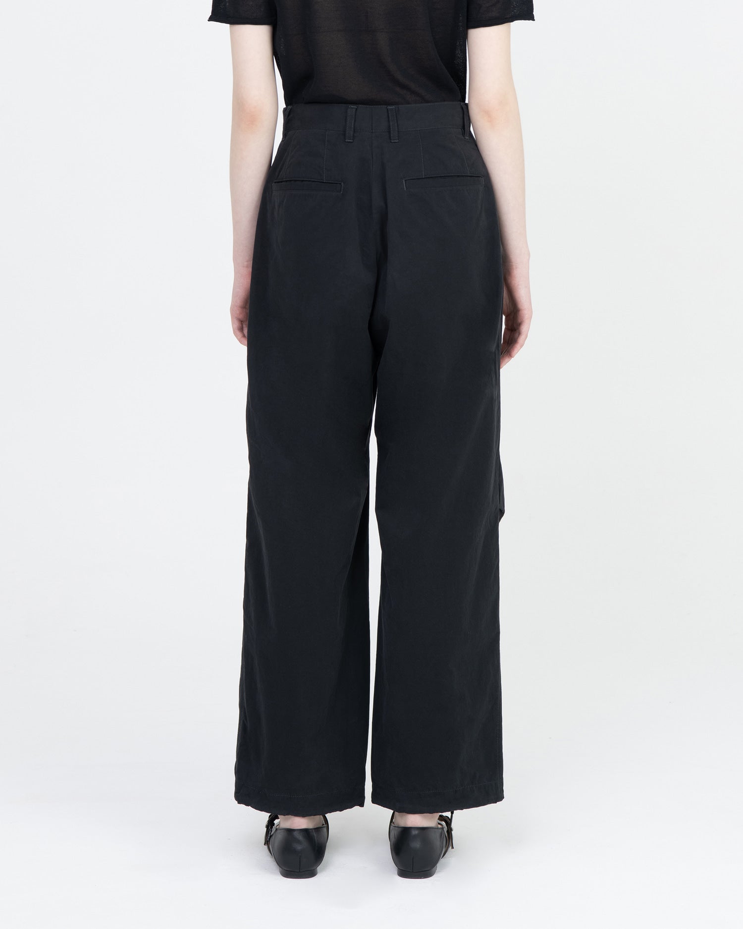 Brownyard - Washed Parachute Pants (Black) product image 3 | TRAB K-Fashion Australia