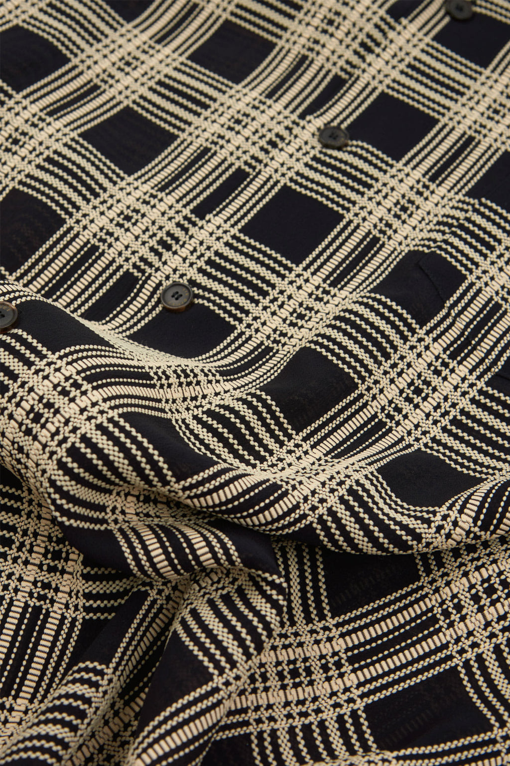 Stu - Weaved Check Shirt (Black) product image 18 | TRAB K-Fashion Australia