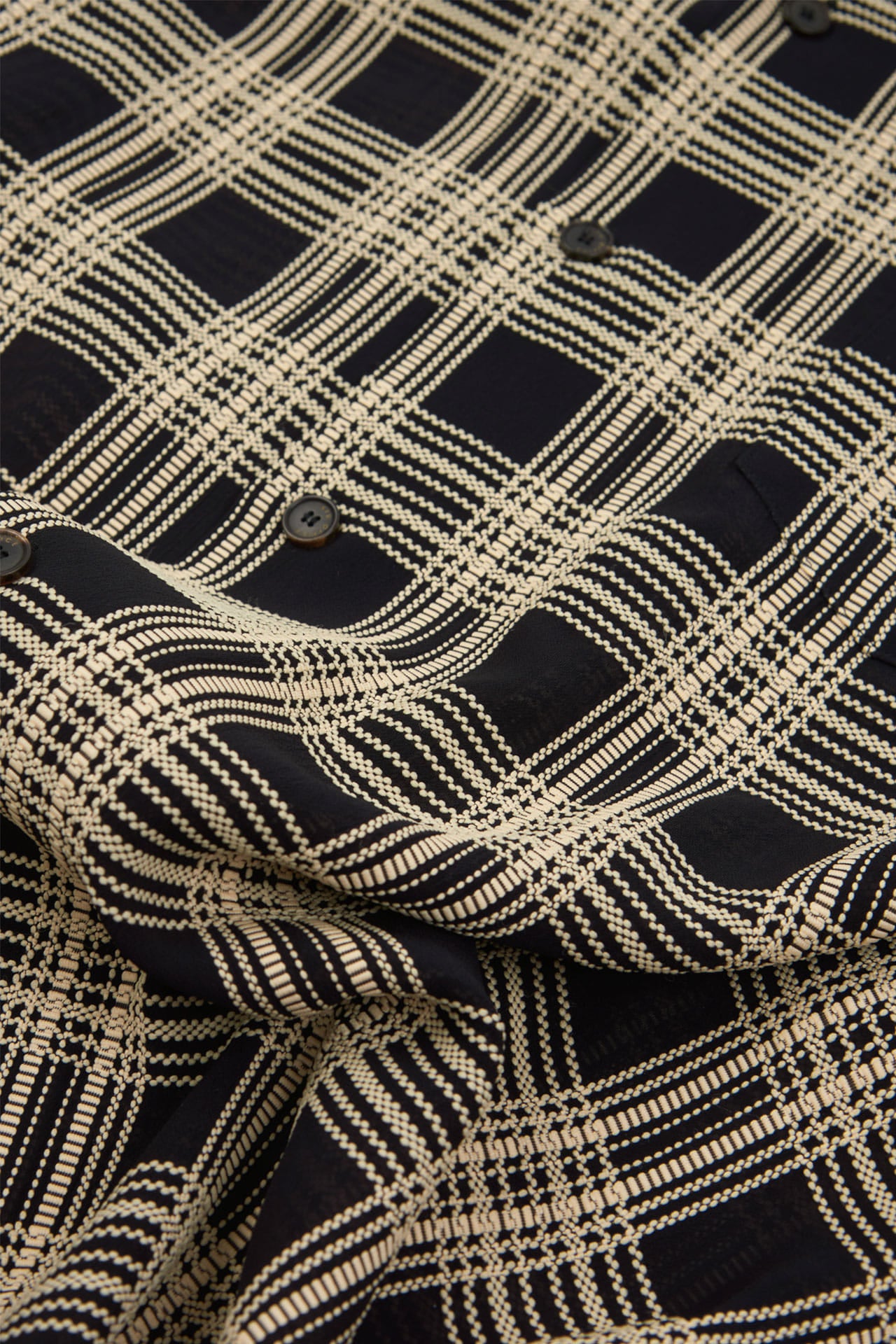 Stu - Weaved Check Shirt (Black) product image 18 | TRAB K-Fashion Australia