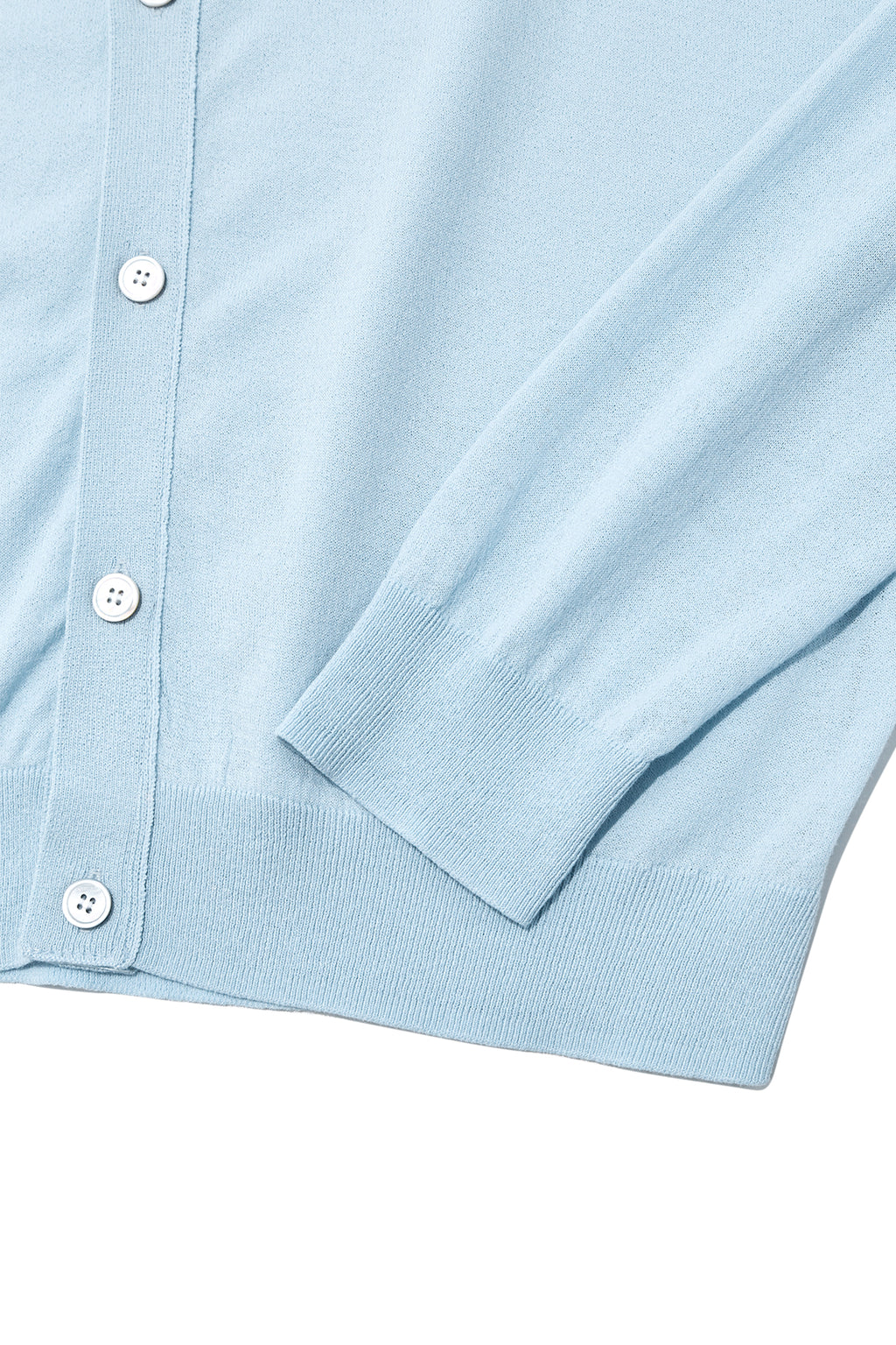 Matin Kim - Back Logo See Through Cardigan (Sky) product image 3 | TRAB K-Fashion Australia