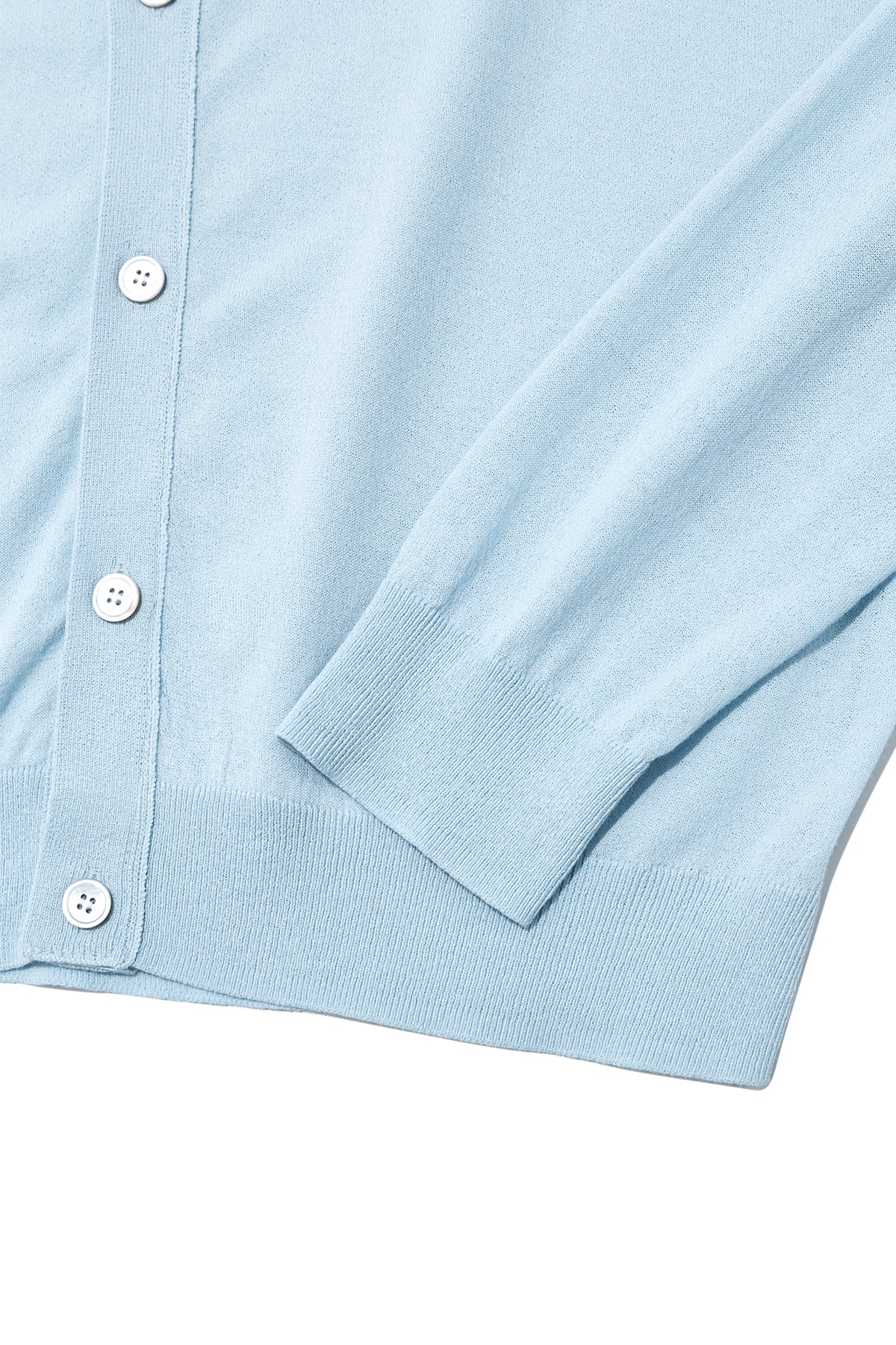 Matin Kim - Back Logo See Through Cardigan (Sky) product image 3 | TRAB K-Fashion Australia