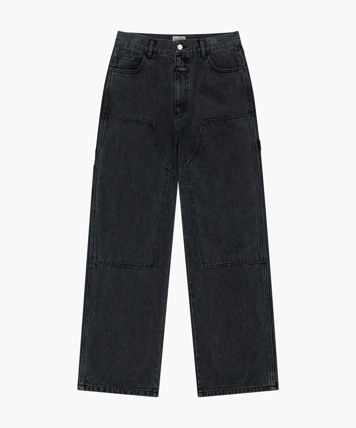Marithe & Francois Girbaud - Double Knee Denim Pants (Black) product image 6 | TRAB K-Fashion Australia