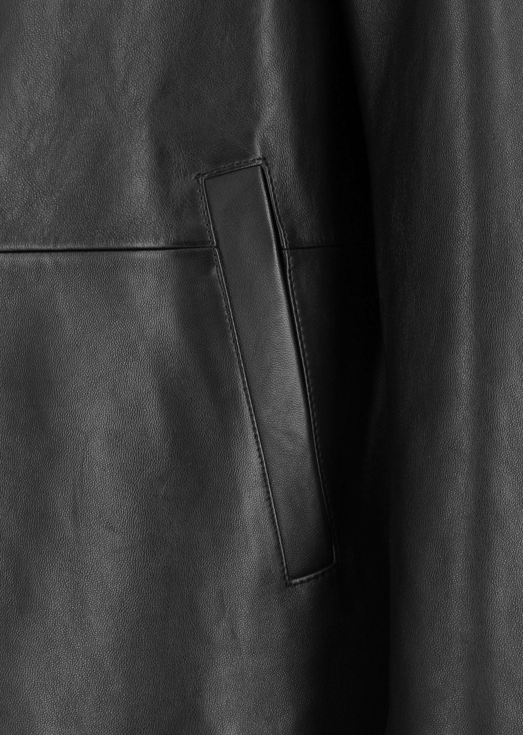 Amomento - Lambskin mid jacket (Black) product image 12 | TRAB K-Fashion Australia
