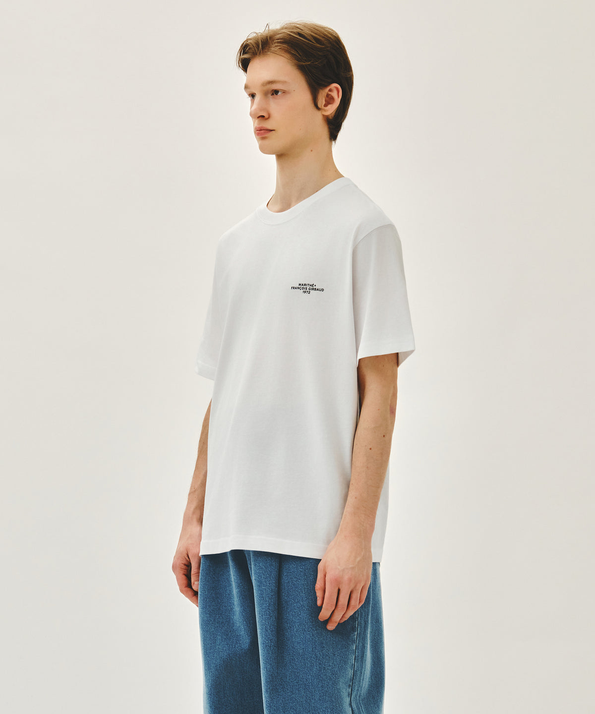 Marithe & Francois Girbaud - 3pack Lettering Logo Tee (White) product image 3 | TRAB K-Fashion Australia
