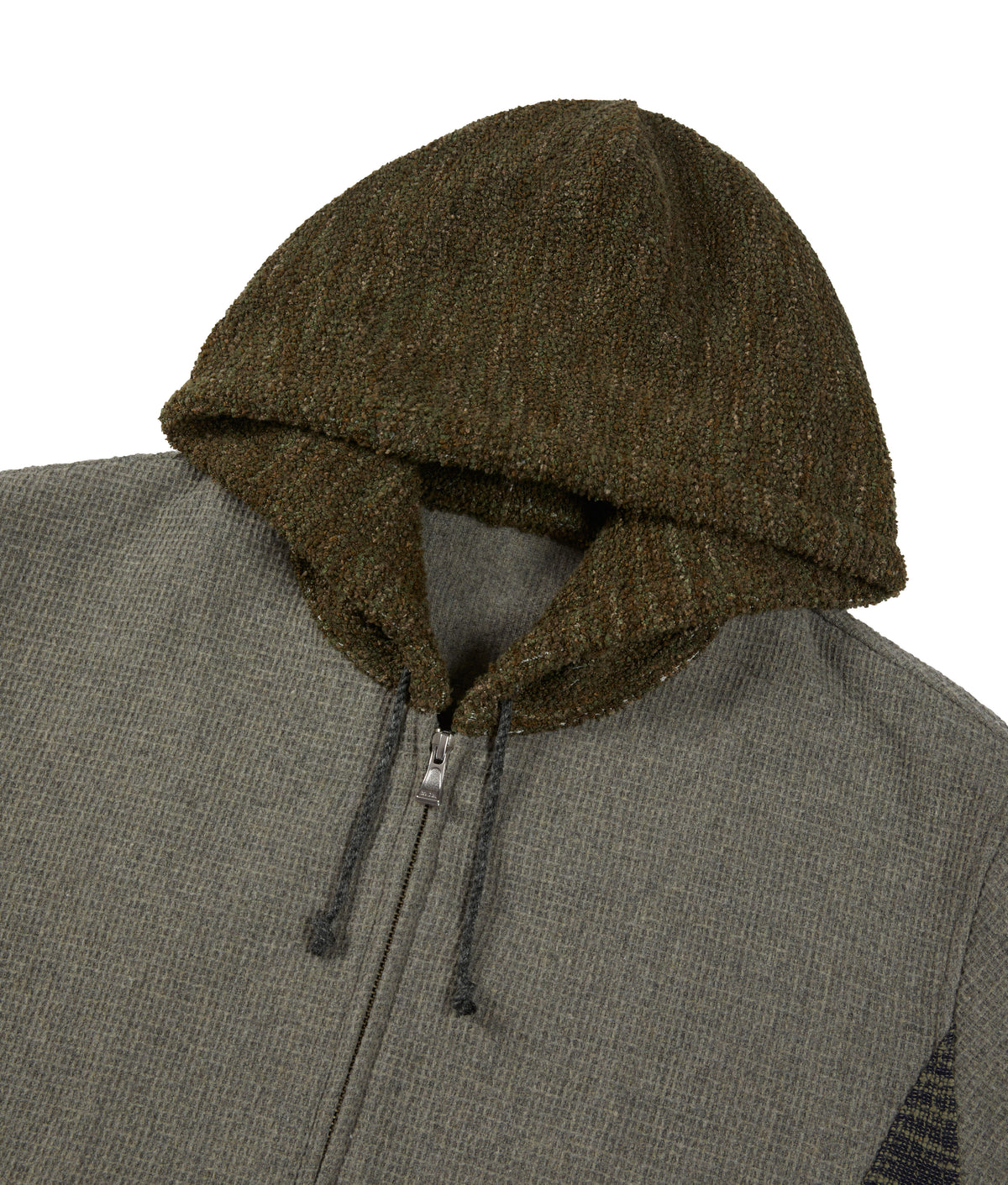 XLIM - Ep.10 01 Hoodie Zip-Up (Khaki) product image 7 | TRAB K-Fashion Australia