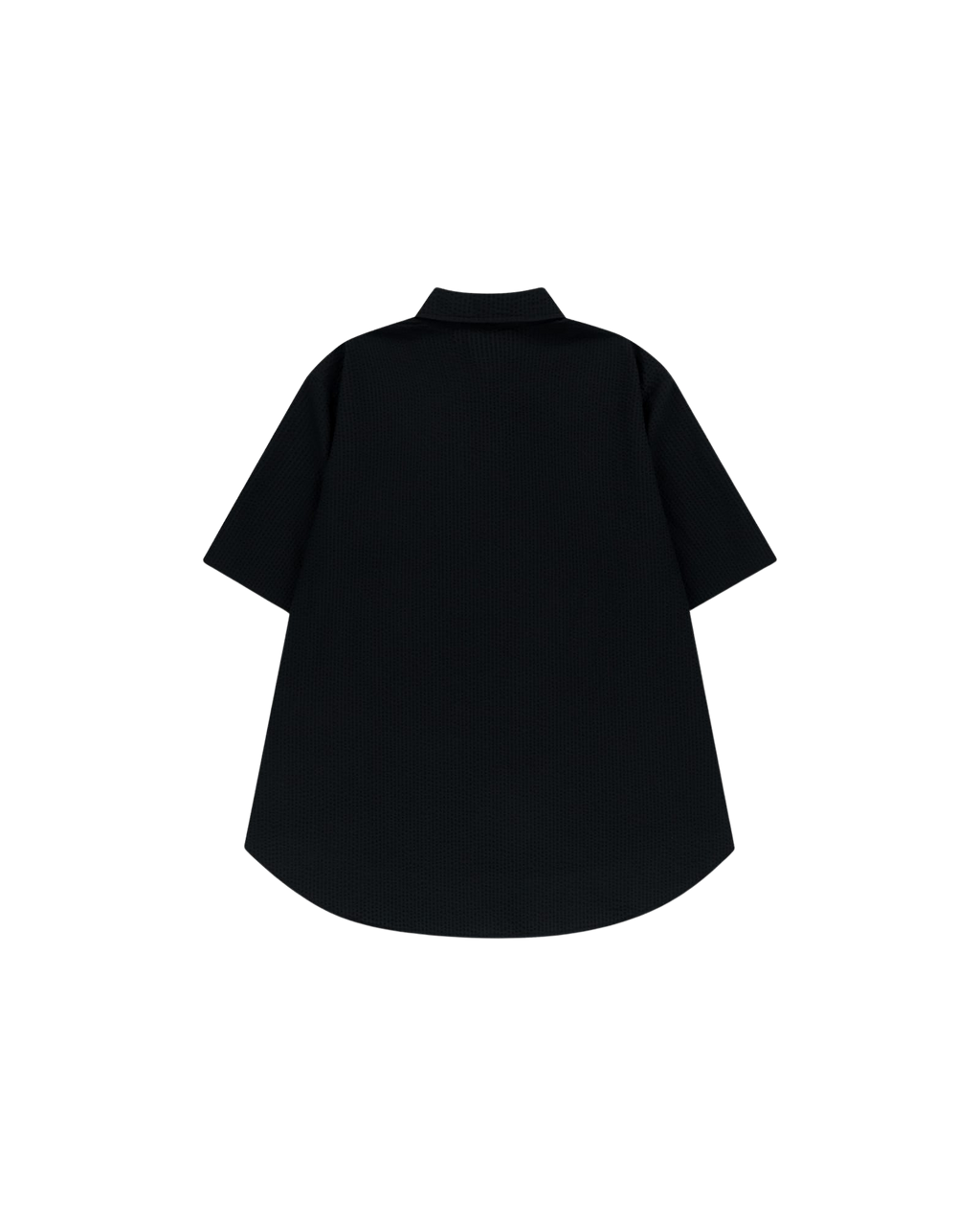 Kimhe Kim - Stripped Label Short Sleeves Shirt (Black) product image 19 | TRAB K-Fashion Australia