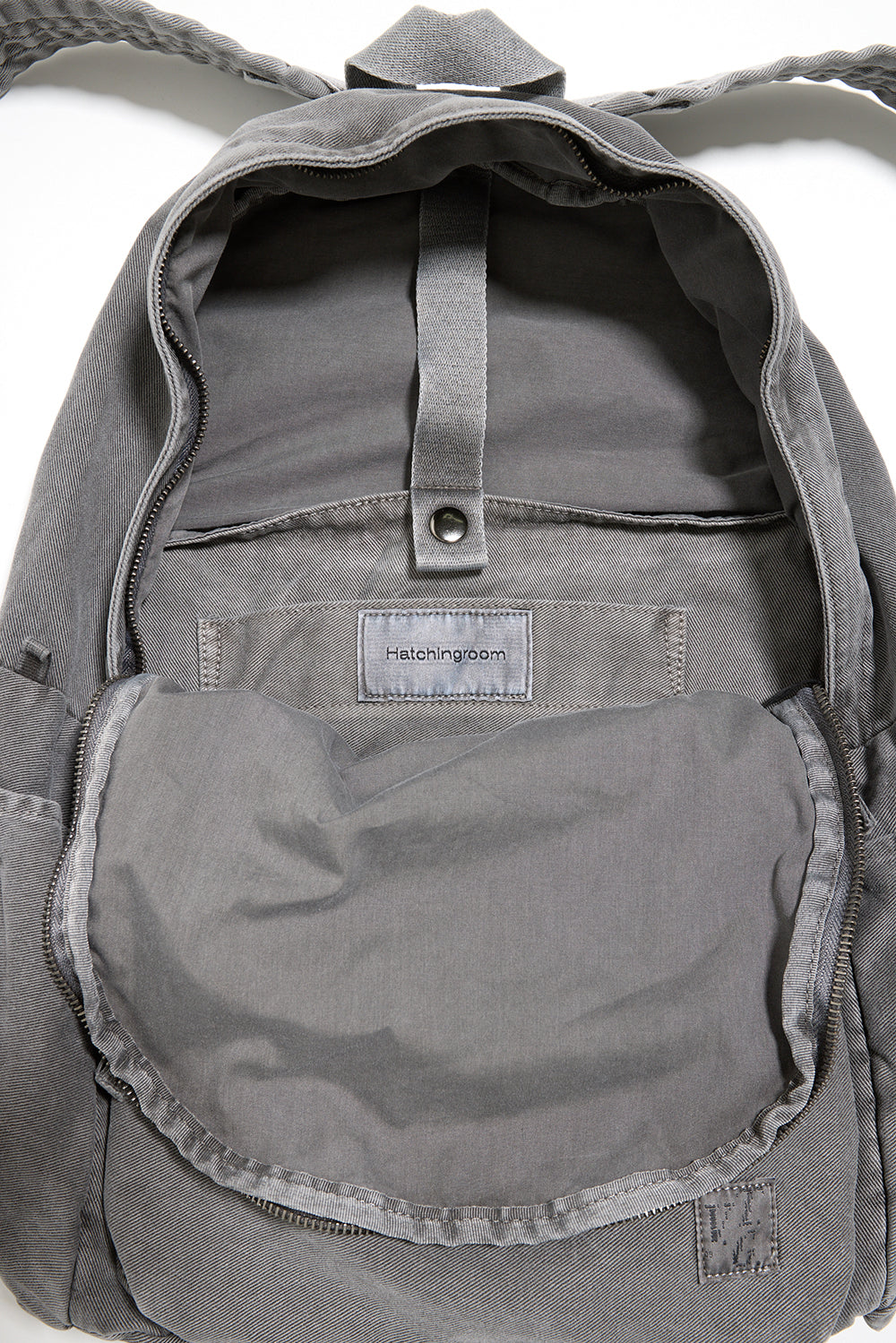 Hatchingroom - Dyed Backpack (Charcoal) product image 4 | TRAB K-Fashion Australia