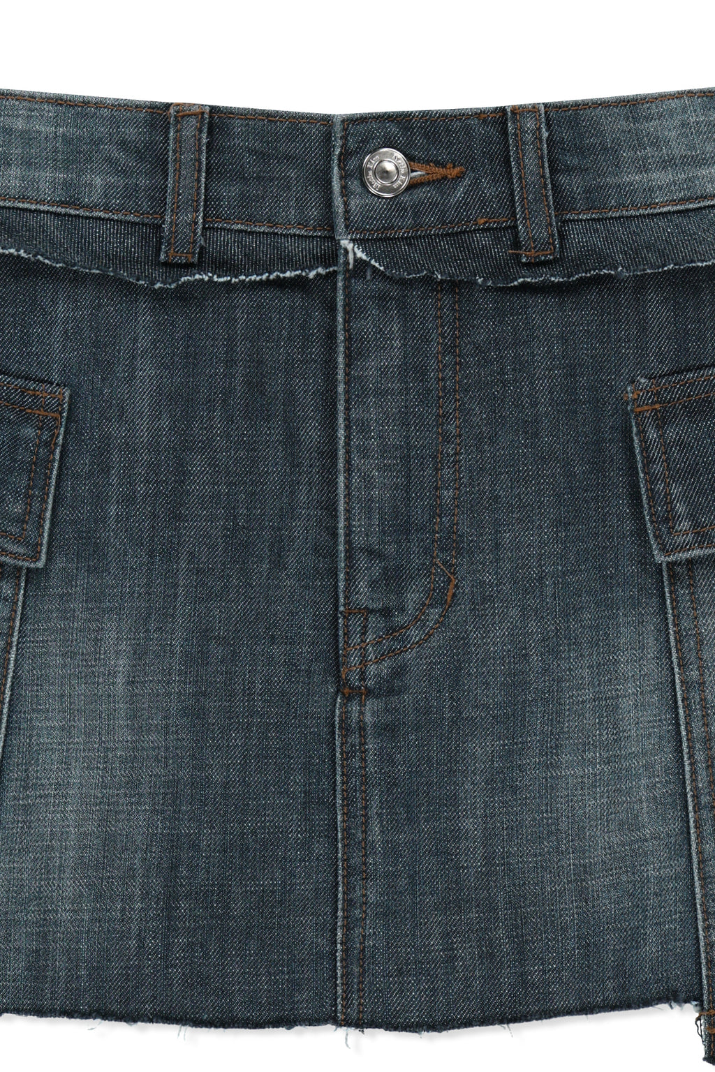 Matin Kim - Cargo Mini Denim Skort (Blue) product image 3 | TRAB K-Fashion Australia