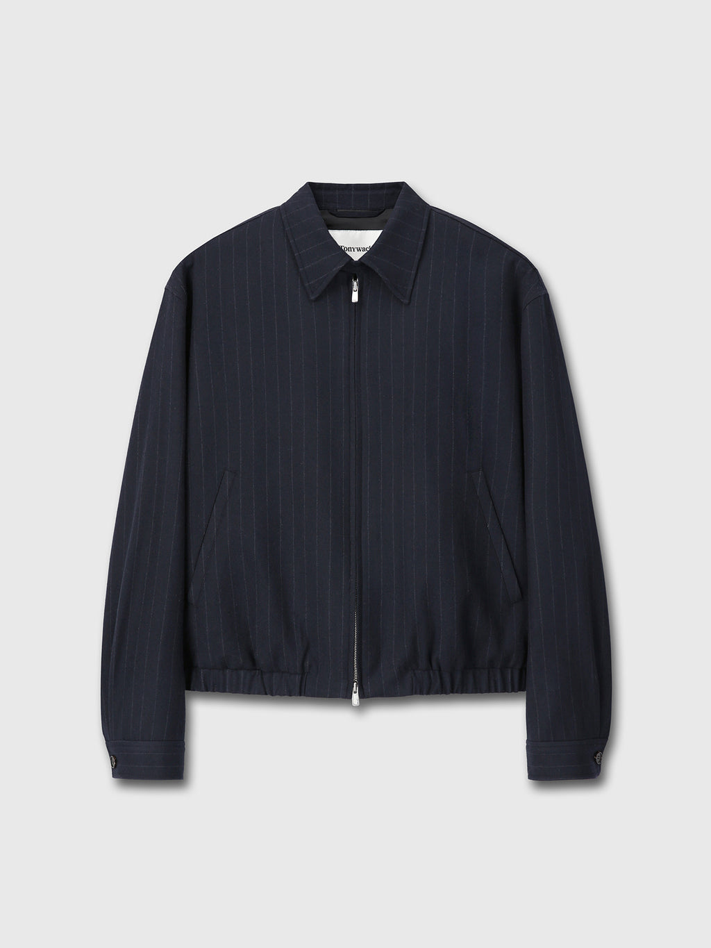 Tonywack - Virgin Wool French Blouson (Navy Stripe) product image 9 | TRAB K-Fashion Australia