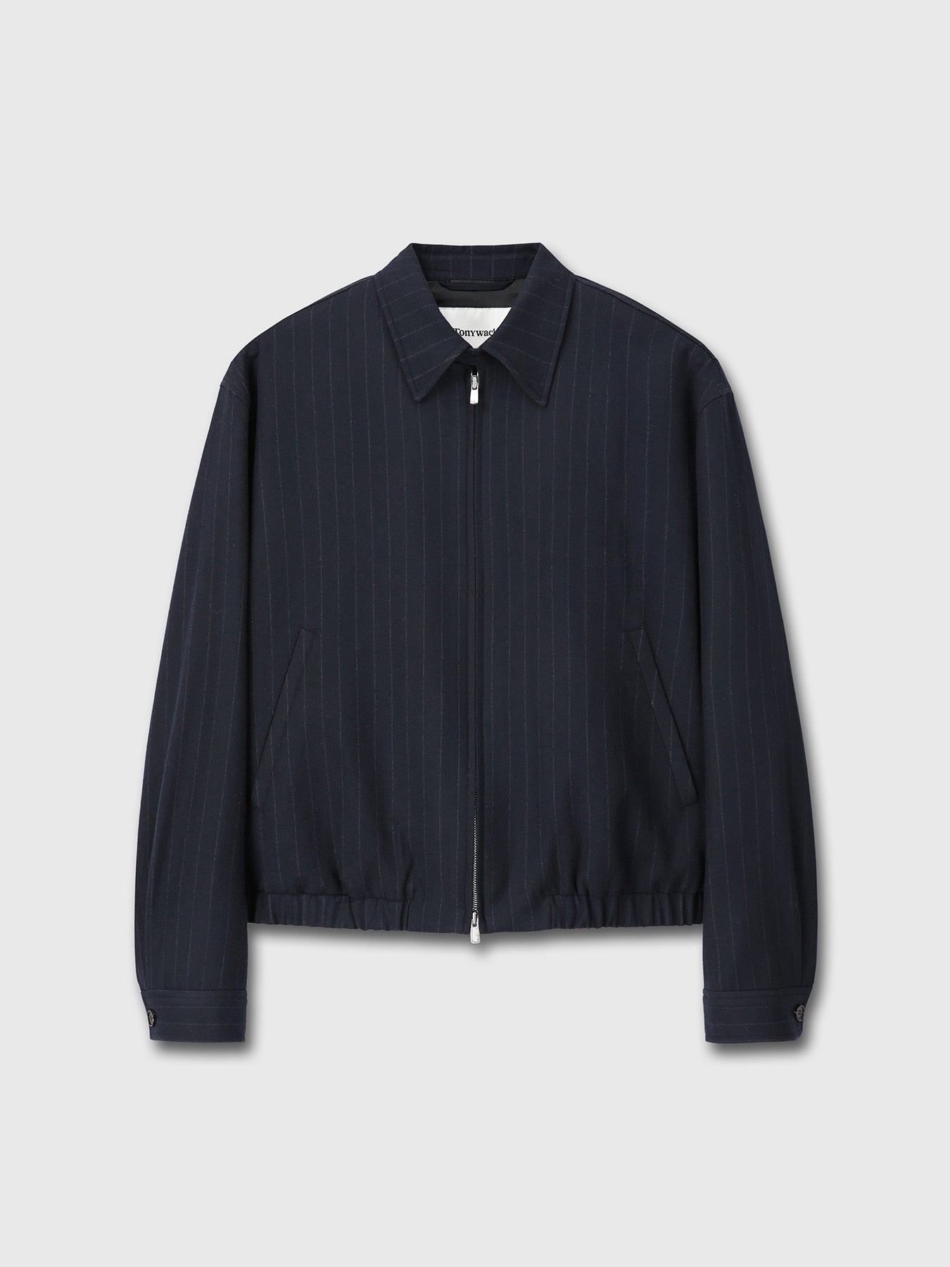 Tonywack - Virgin Wool French Blouson (Navy Stripe) product image 9 | TRAB K-Fashion Australia
