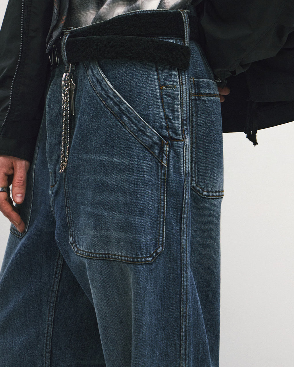 Eastlogue - Trailfinder Pants (Indigo Denim) product image 3 | TRAB K-Fashion Australia