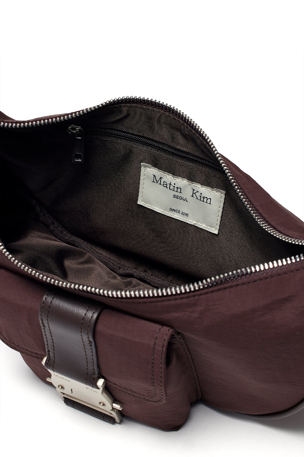 Matin Kim - Buckle Hobo Bag (Brown) product image 4 | TRAB K-Fashion Australia