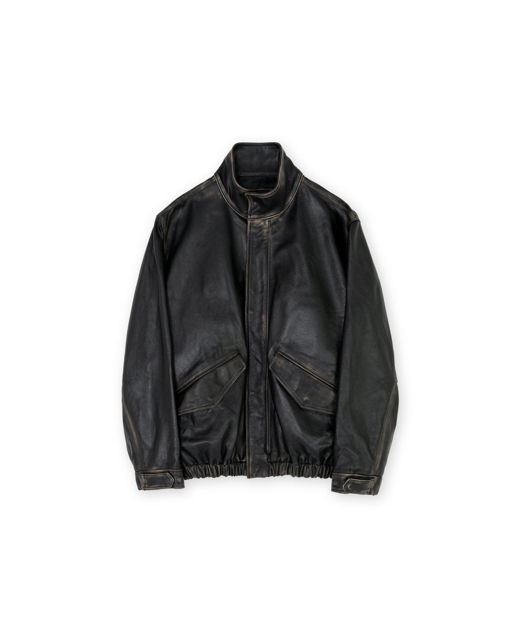 Brownyard - Leather Field Jacket (Black) product image 7 | TRAB K-Fashion Australia